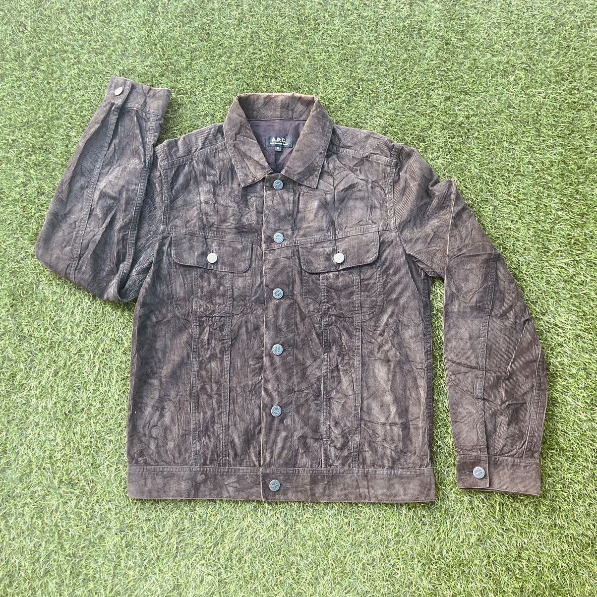 A.P.C. A.P.C KUDROY TRUCKER JACKET Size US S / EU 44-46 / 1 - 1 Thumbnail