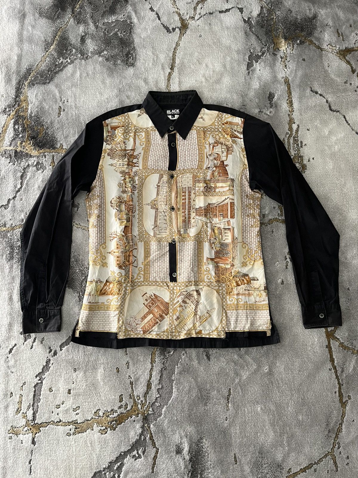 Comme des Garcons Black 2013AD Artwork Shirt