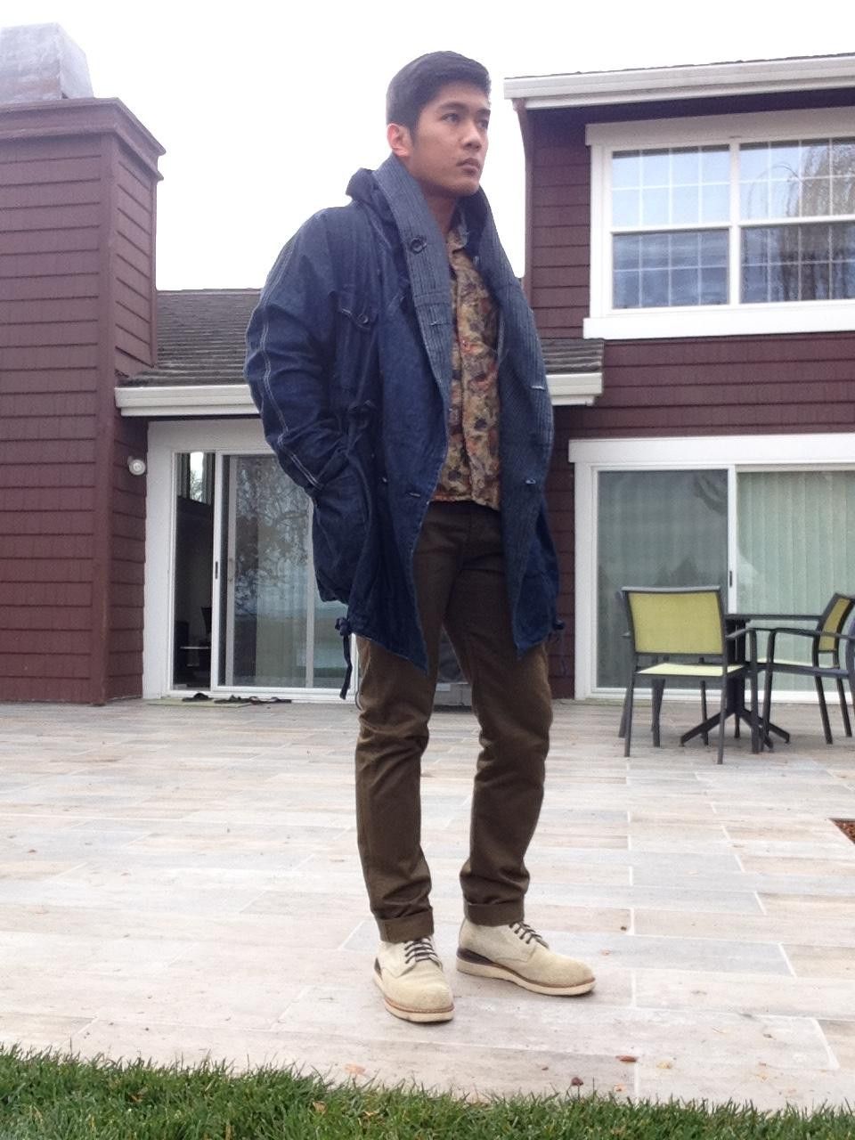 Kapital Denim Ring Coat Grailed