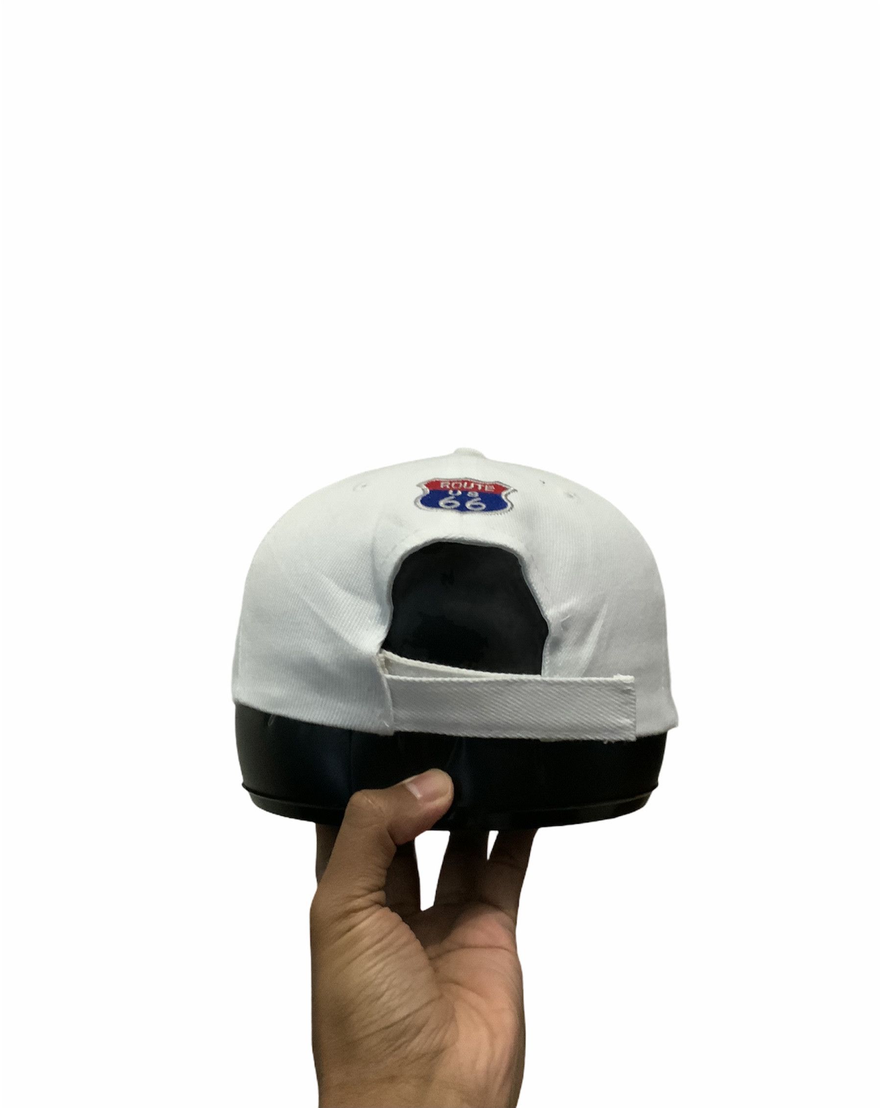 Route 66 Route us 66 White Streetwear Hat Size ONE SIZE - 5 Thumbnail