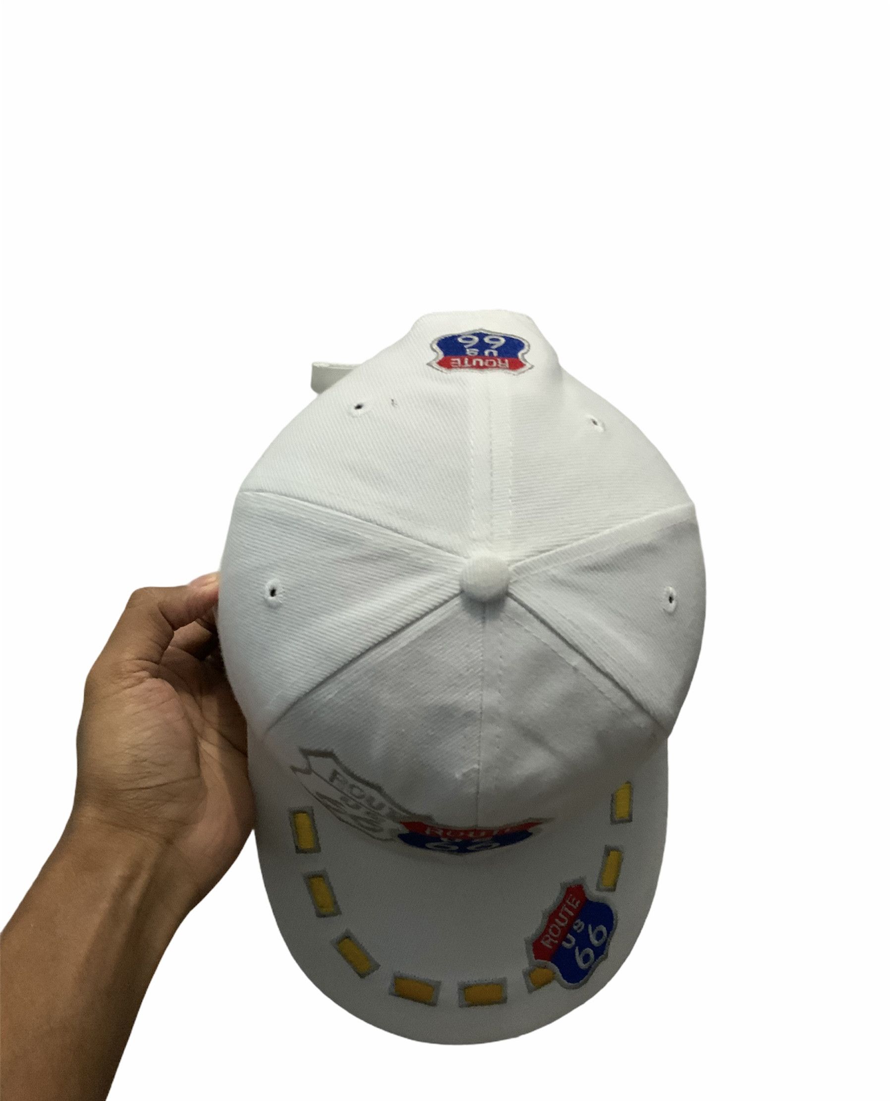 Route 66 Route us 66 White Streetwear Hat Size ONE SIZE - 8 Thumbnail