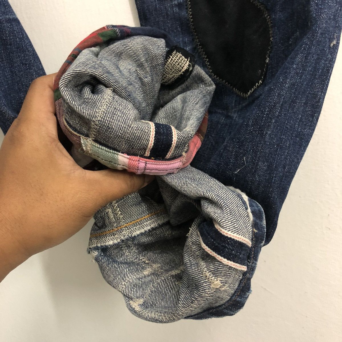 Levi's × Levi's Vintage Clothing × Vintage kapital style vintage levi’s 502 selvedge big (E) talon Size US 31 - 21 Thumbnail