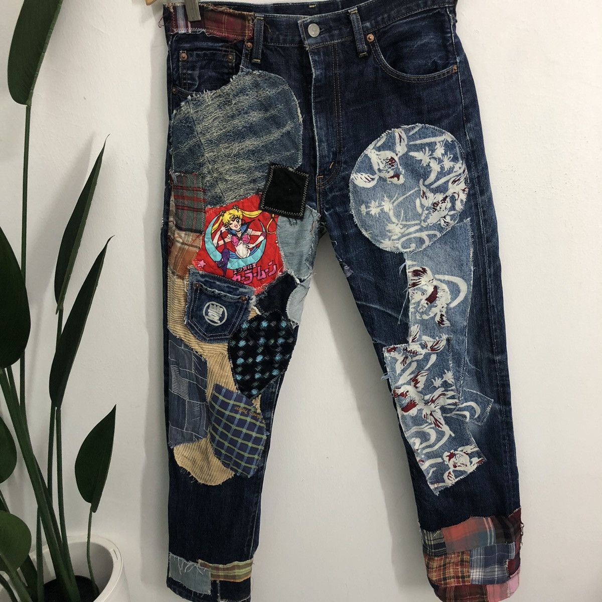 Levi's × Levi's Vintage Clothing × Vintage kapital style vintage levi’s 502 selvedge big (E) talon Size US 31 - 2 Thumbnail
