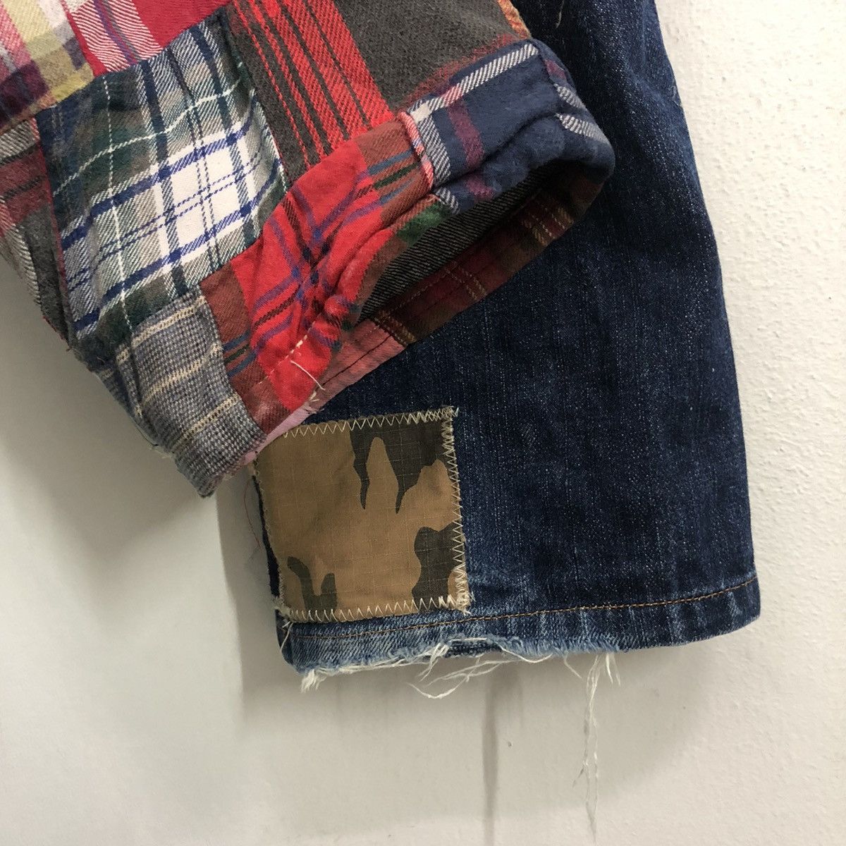Levi's × Levi's Vintage Clothing × Vintage kapital style vintage levi’s 502 selvedge big (E) talon Size US 31 - 20 Thumbnail