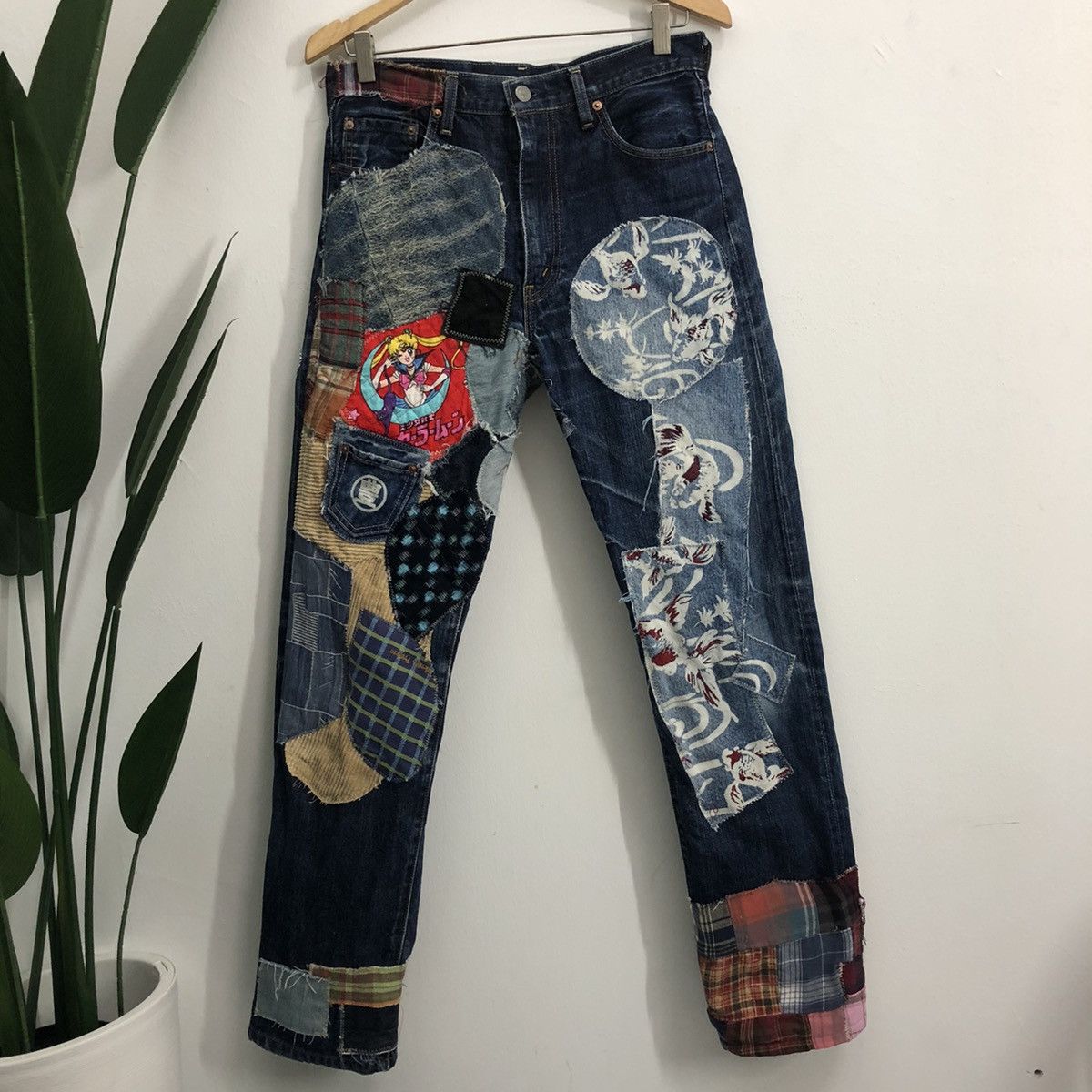 Levi's × Levi's Vintage Clothing × Vintage kapital style vintage levi’s 502 selvedge big (E) talon Size US 31 - 1 Thumbnail