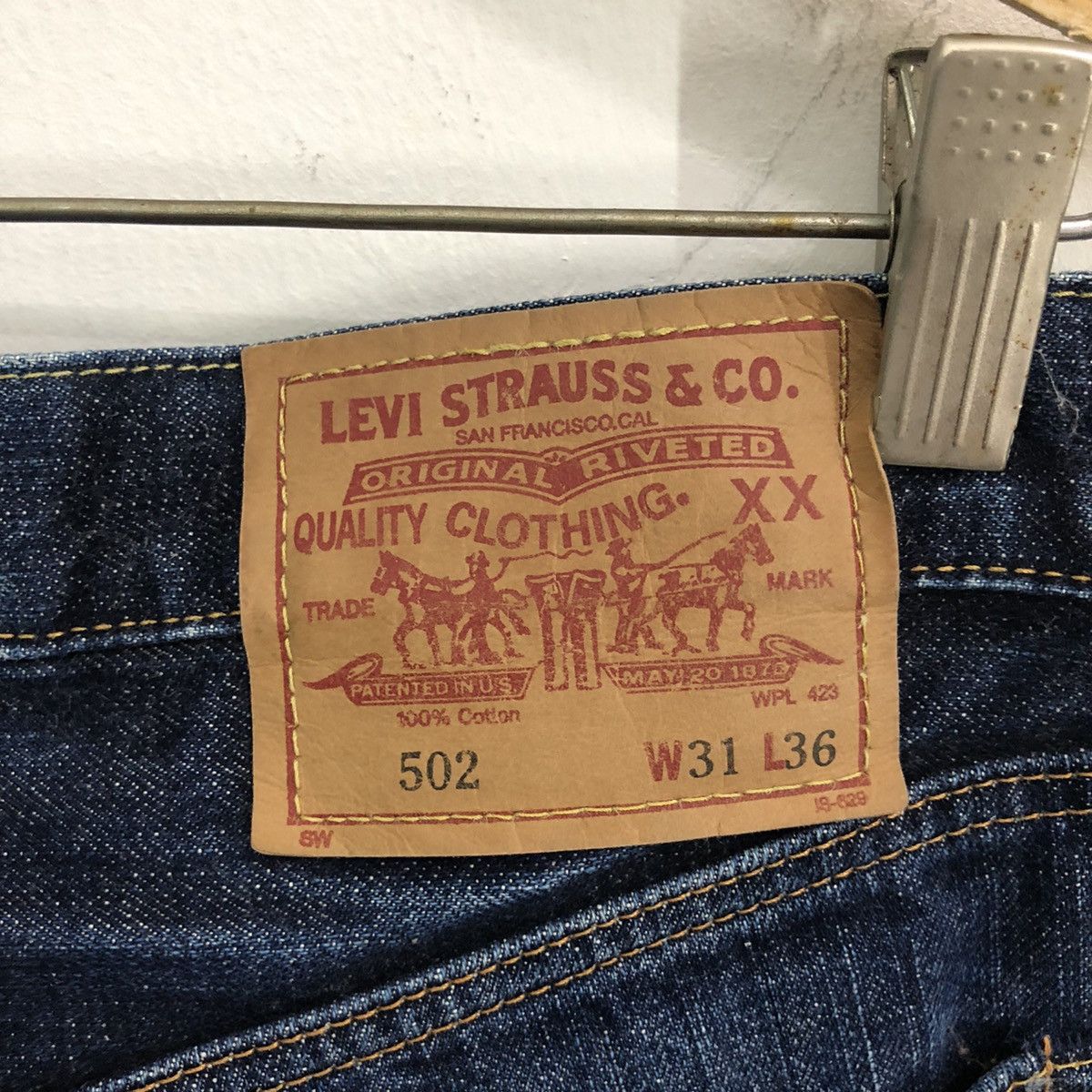 Levi's × Levi's Vintage Clothing × Vintage kapital style vintage levi’s 502 selvedge big (E) talon Size US 31 - 15 Thumbnail