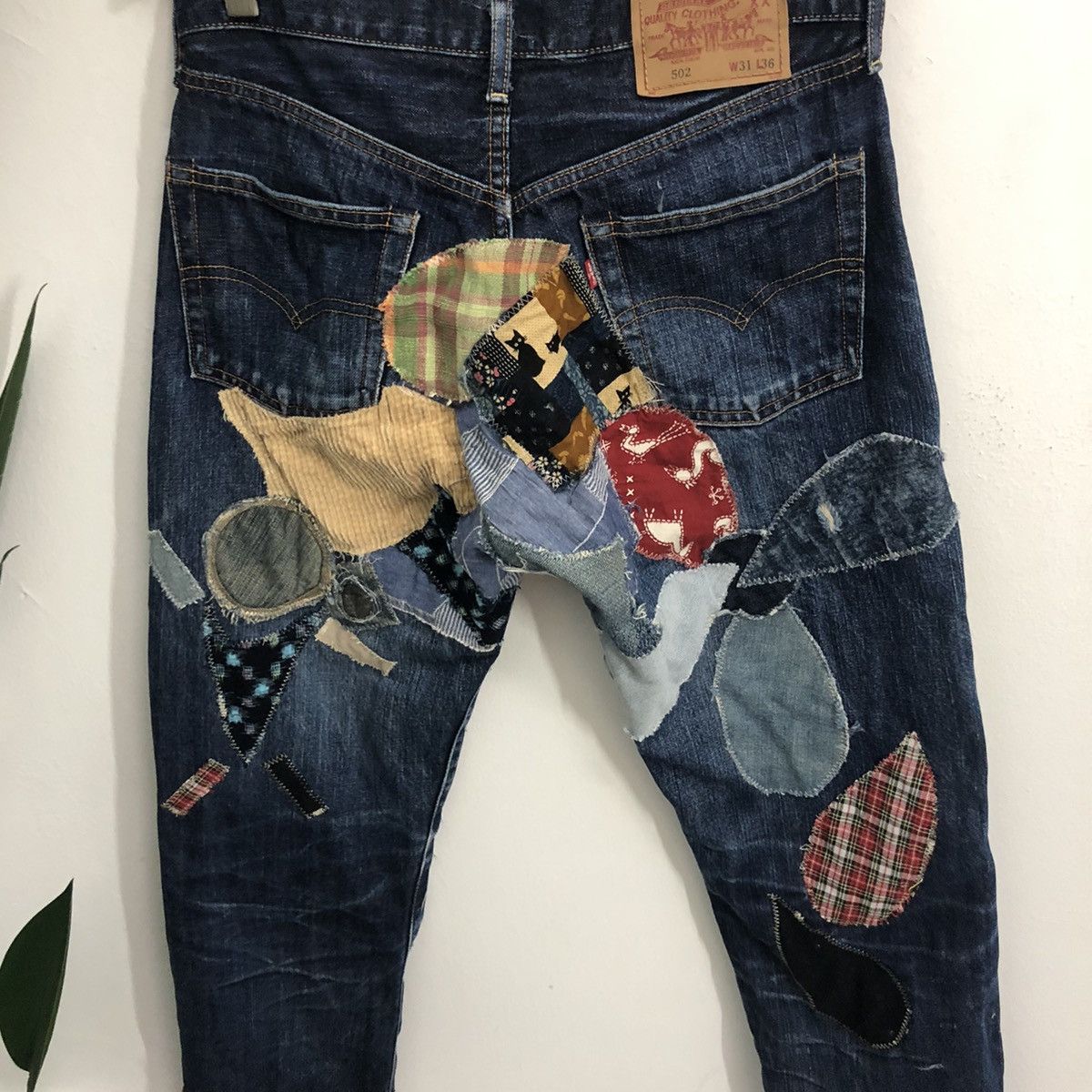 Levi's × Levi's Vintage Clothing × Vintage kapital style vintage levi’s 502 selvedge big (E) talon Size US 31 - 14 Thumbnail