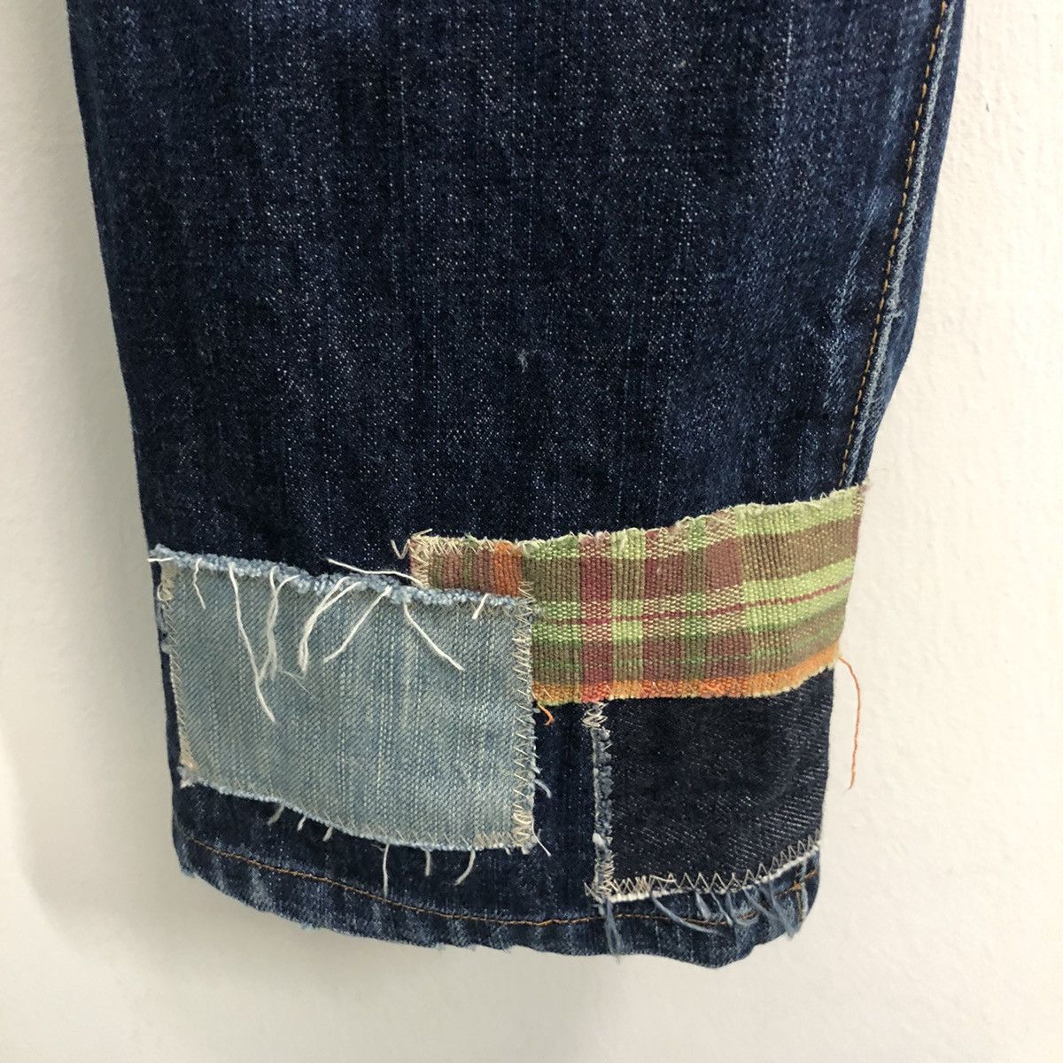 Levi's × Levi's Vintage Clothing × Vintage kapital style vintage levi’s 502 selvedge big (E) talon Size US 31 - 8 Thumbnail