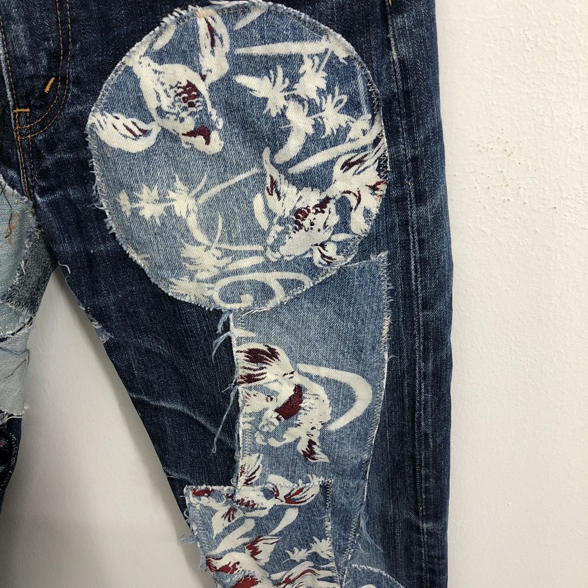 Levi's × Levi's Vintage Clothing × Vintage kapital style vintage levi’s 502 selvedge big (E) talon Size US 31 - 3 Thumbnail