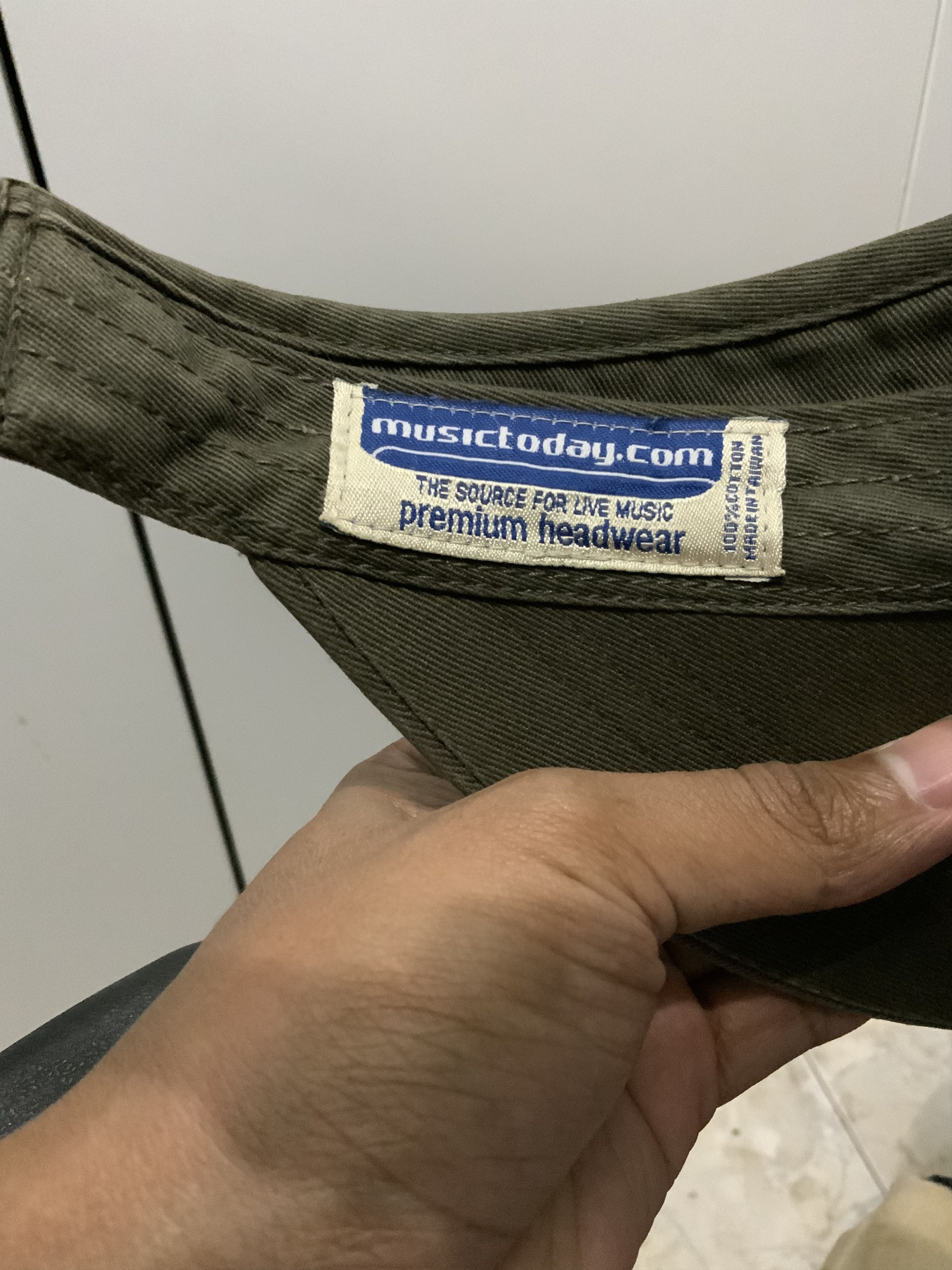 Vintage David Matthews Band musictoday.com Visor Cap🔥 Size ONE SIZE - 15 Thumbnail
