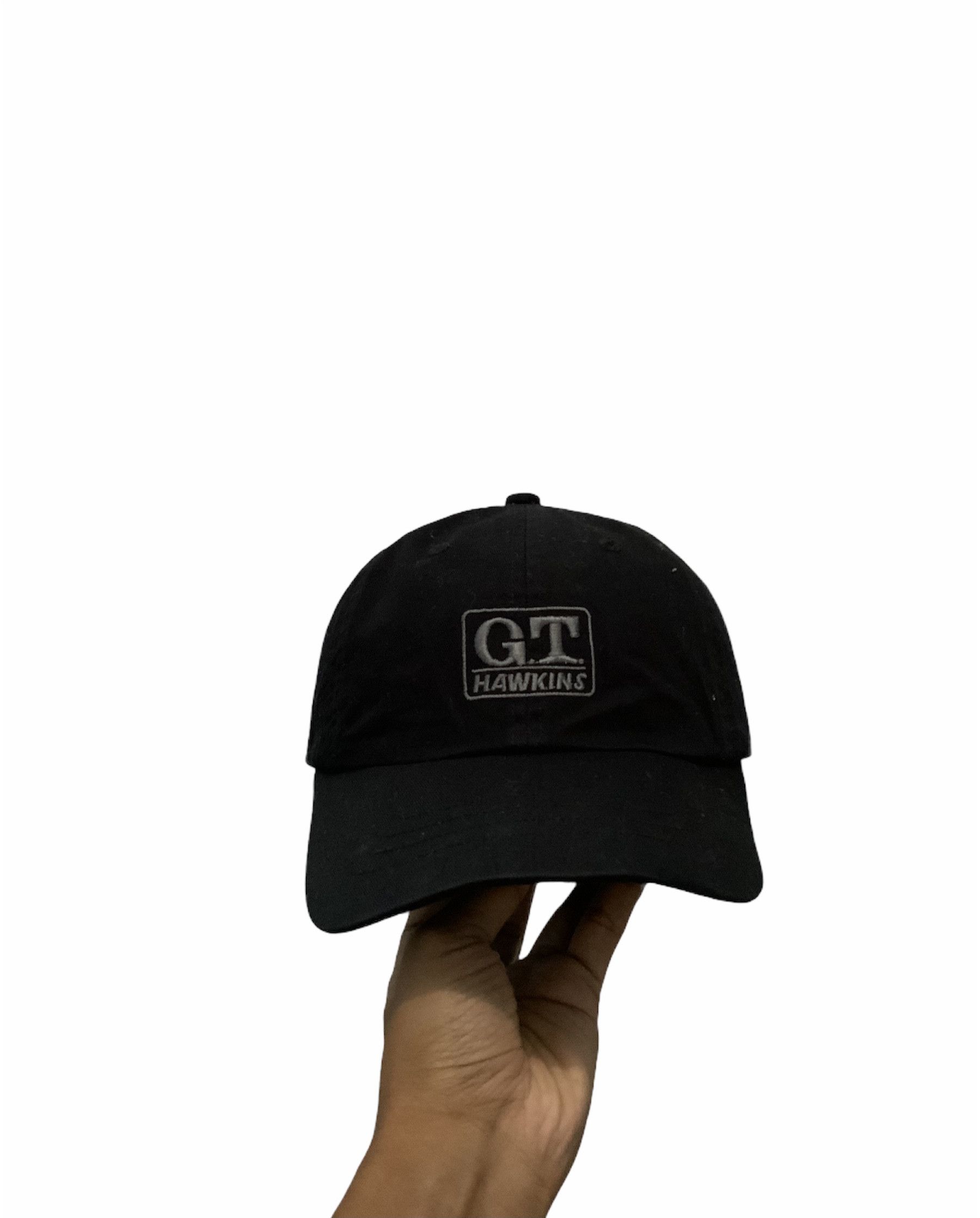 Vintage G.T Hawkins Official Licensed Black Hat Cap Size ONE SIZE - 1 Thumbnail