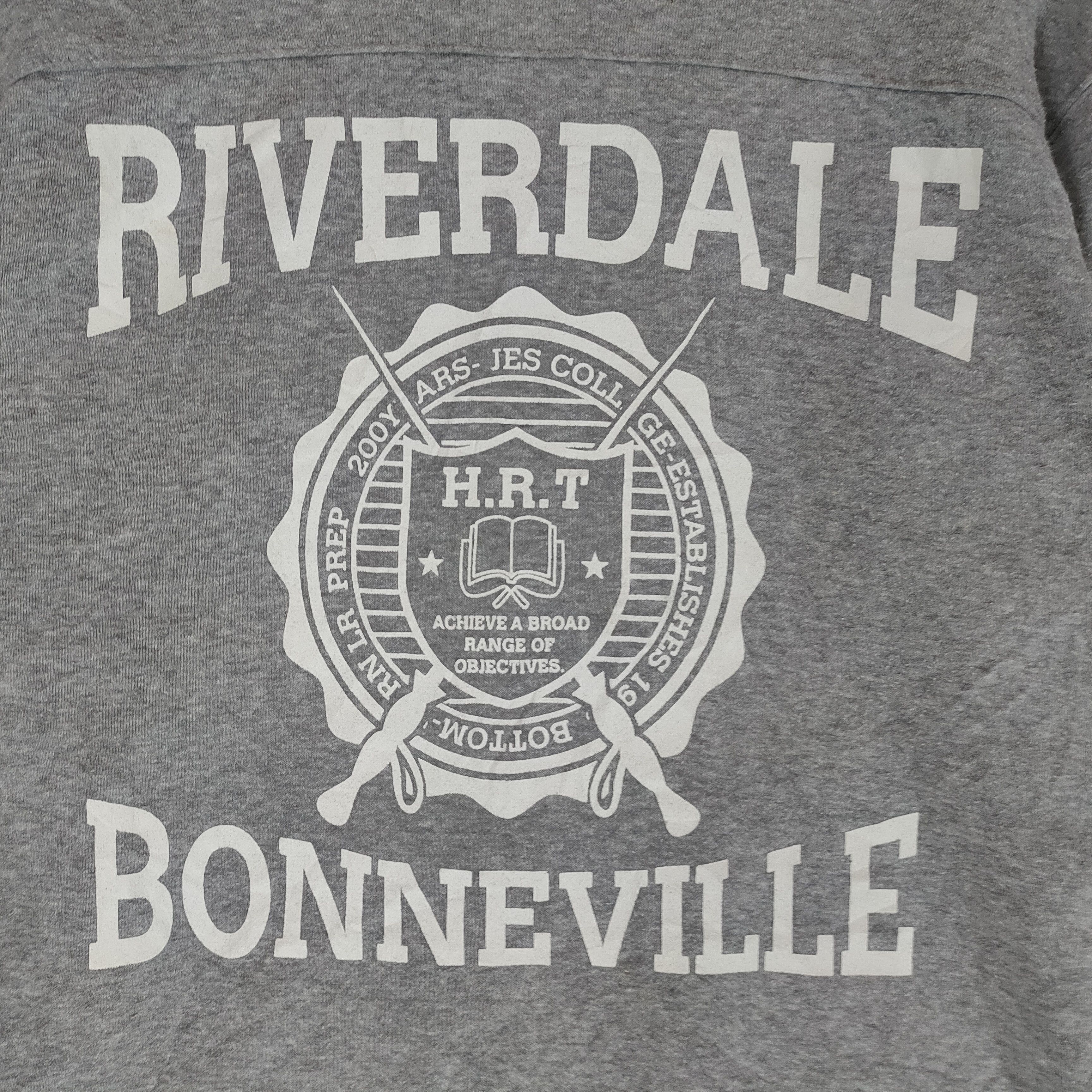 Other RIVERDALE BONNEVILLE Big Printed College Sweatshirt Size US L / EU 52-54 / 3 - 2 Thumbnail