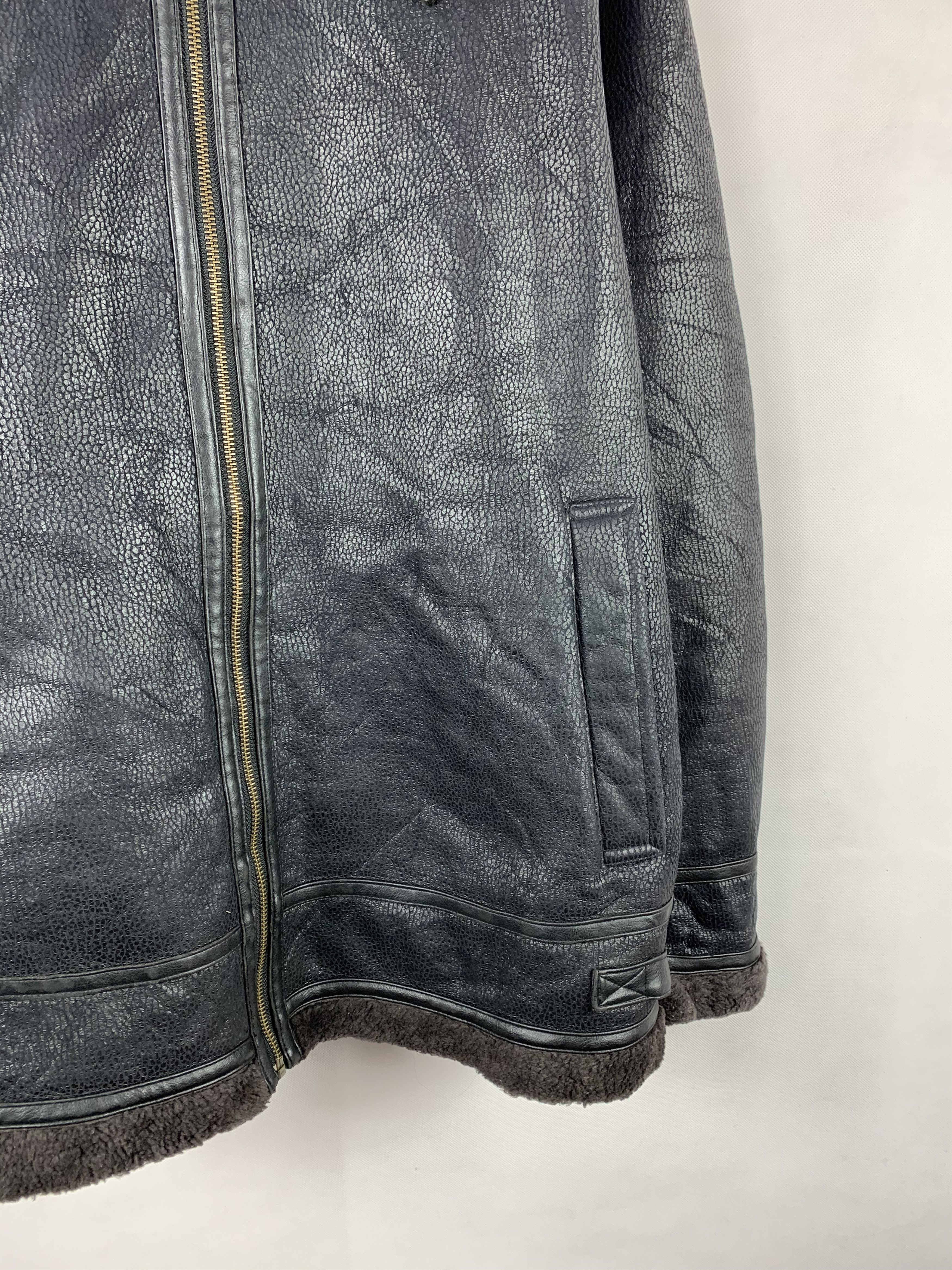 Japanese Brand 🔥Nota Bene Leather Riding Style Winter Jacket Size US L / EU 52-54 / 3 - 4 Thumbnail