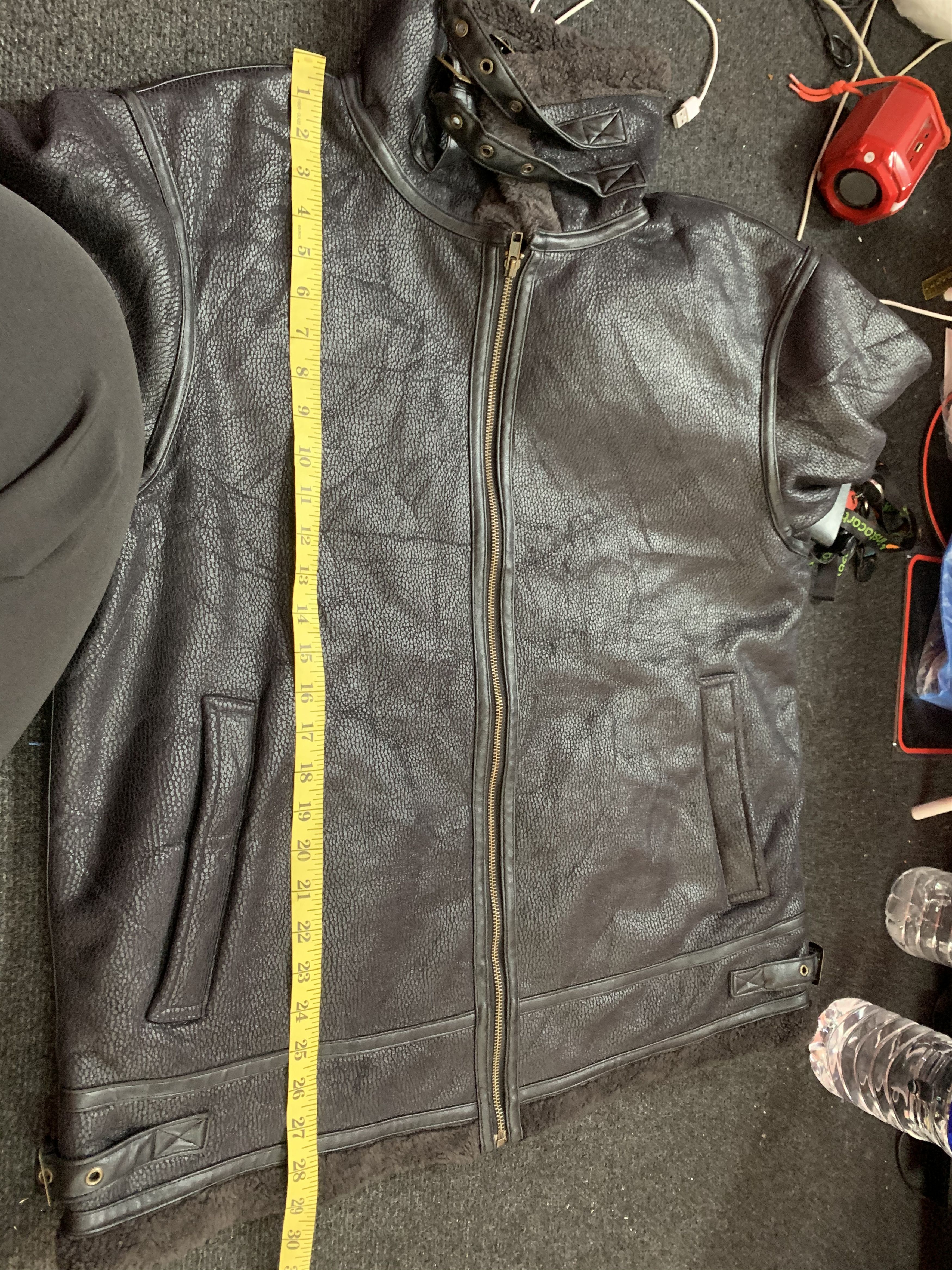 Japanese Brand 🔥Nota Bene Leather Riding Style Winter Jacket Size US L / EU 52-54 / 3 - 13 Thumbnail