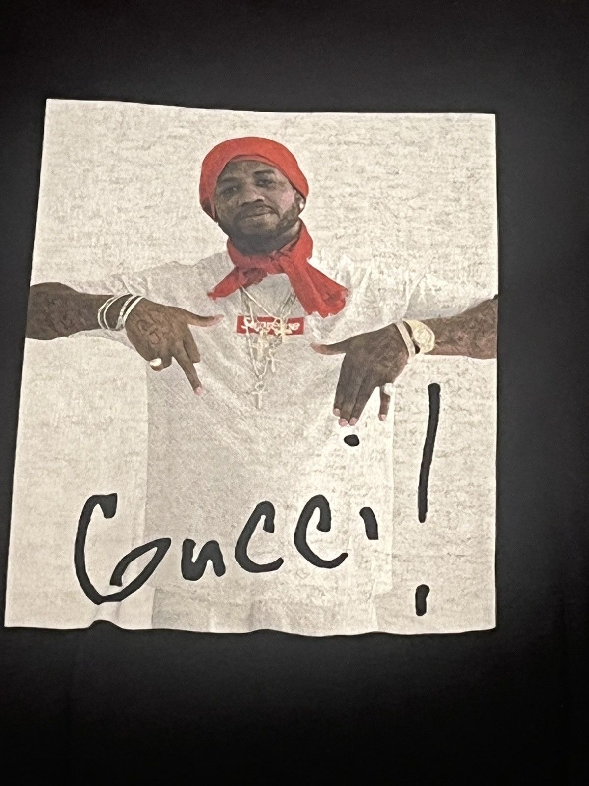 Gucci Mane x Supreme ss t shirt