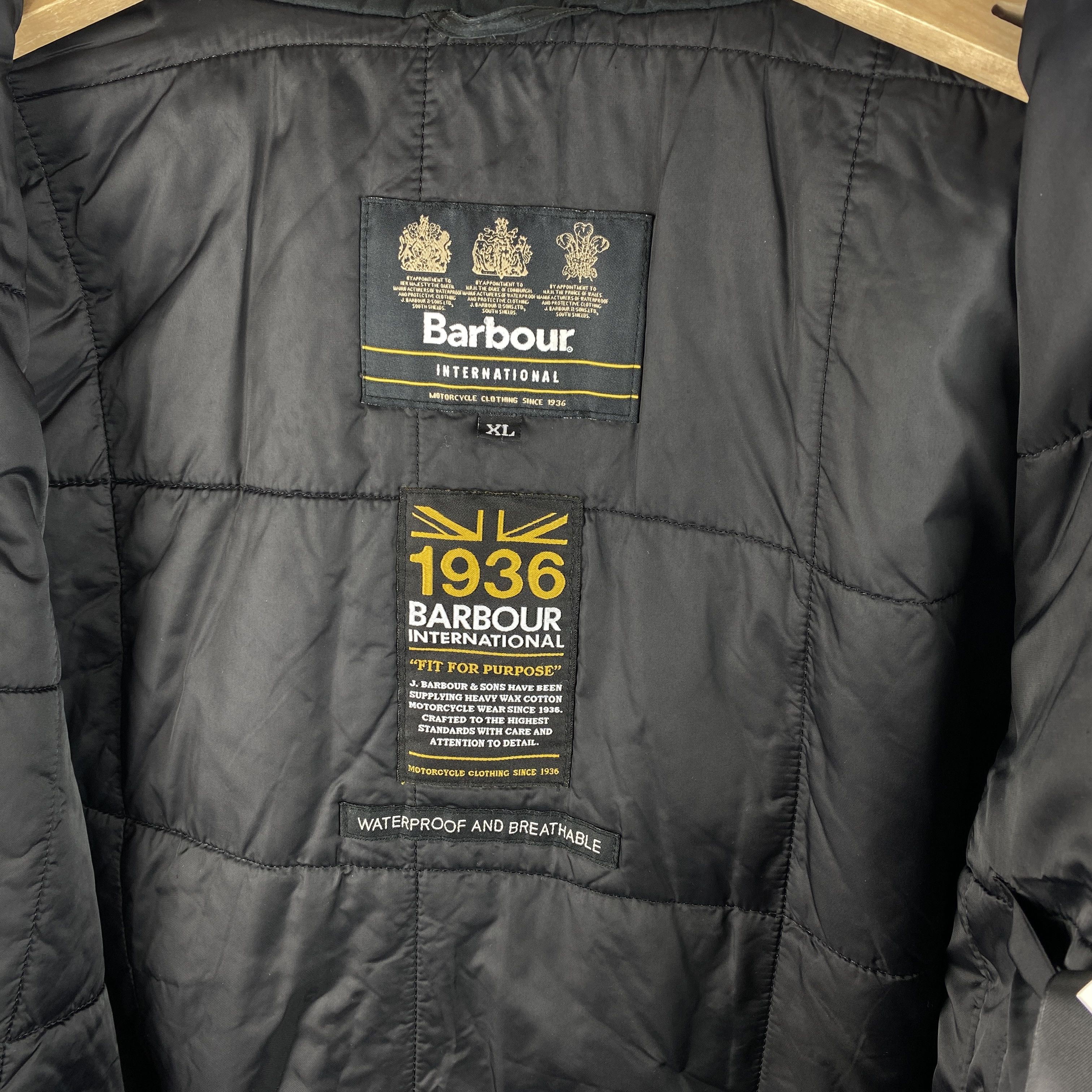 Men`s Barbour International Bearing Jacket Size XL