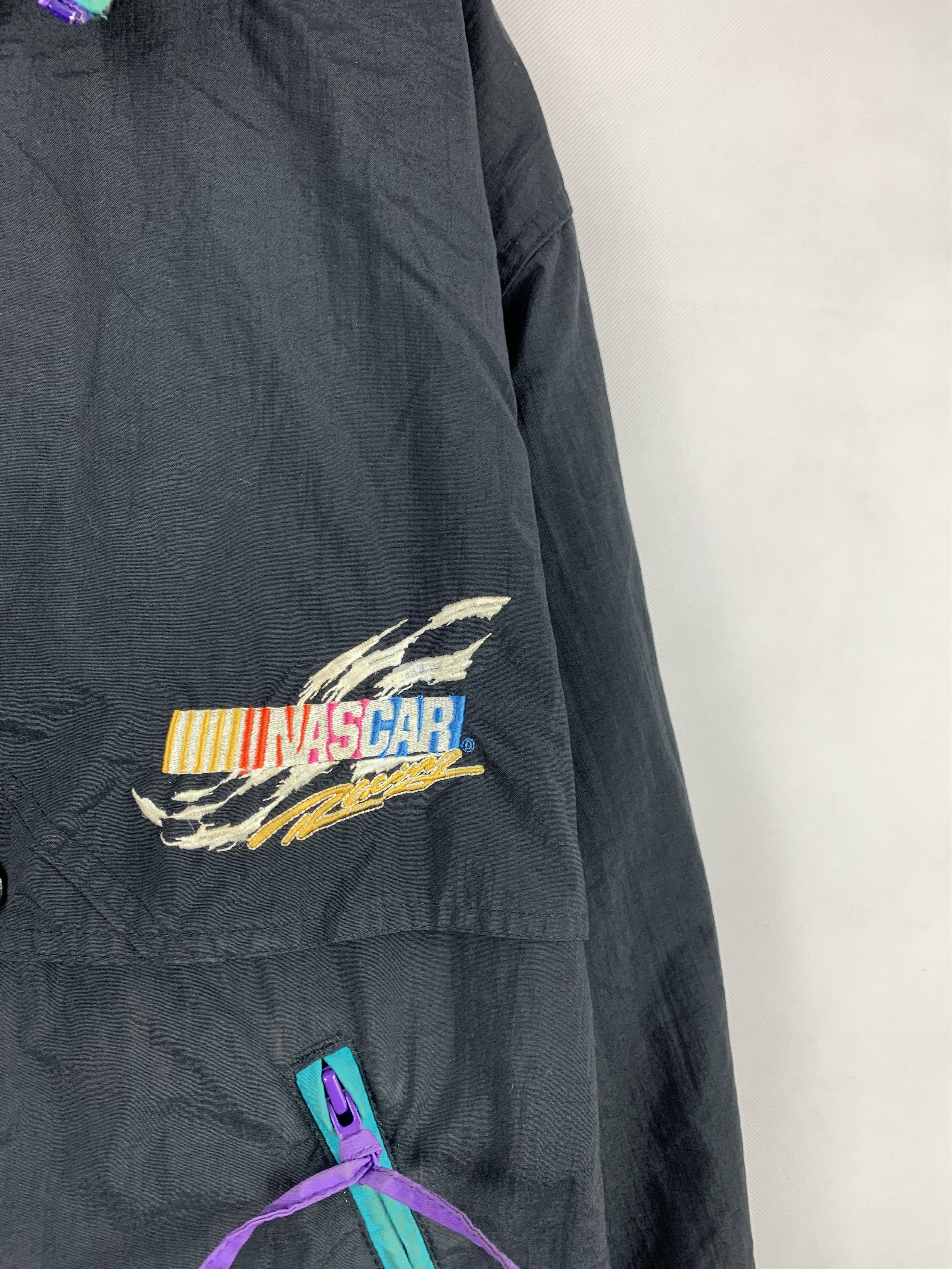 NASCAR 🔥Vintage Swingster Nascar Bomber Style Jacket Size US L / EU 52-54 / 3 - 6 Thumbnail