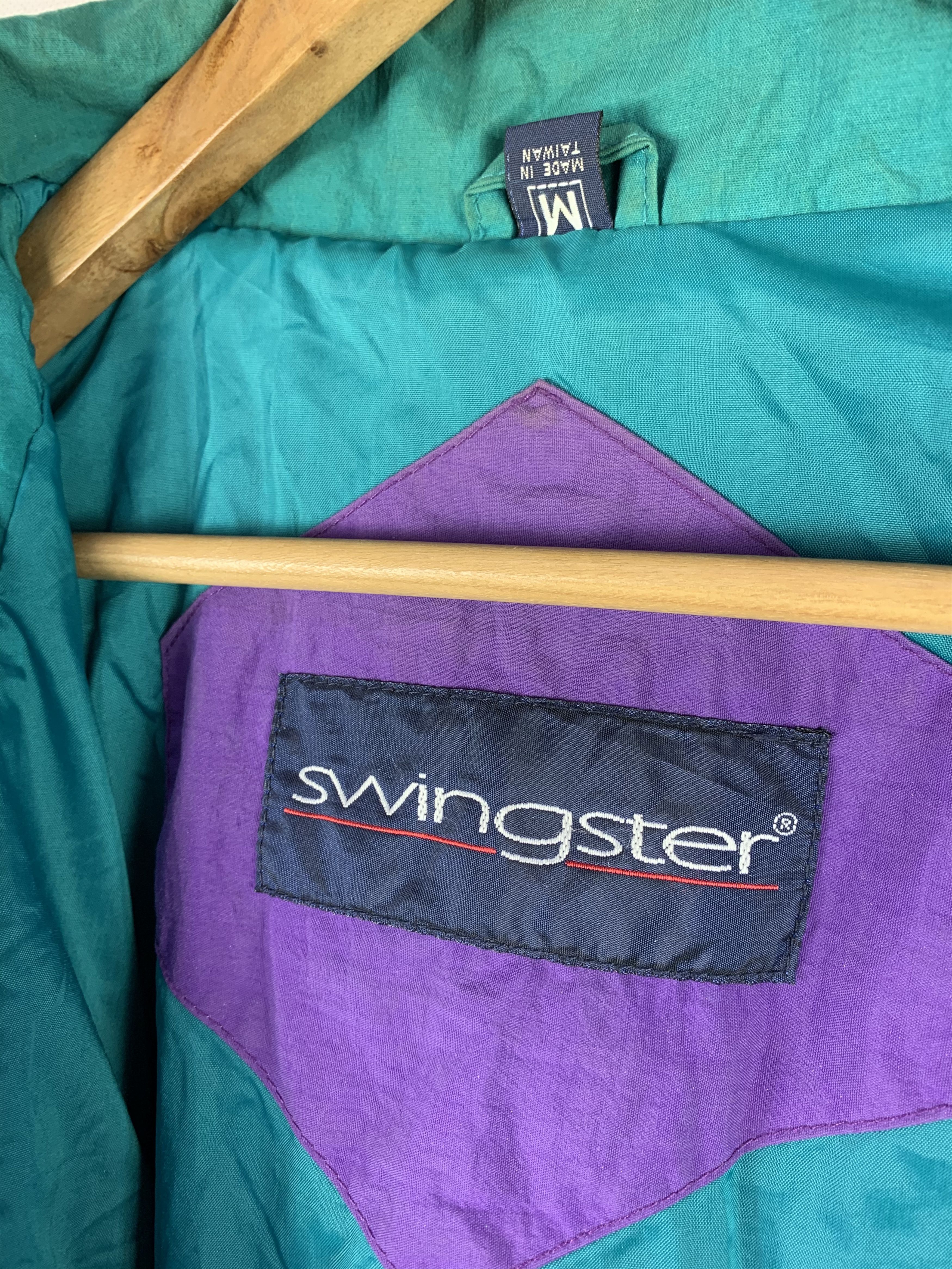 NASCAR 🔥Vintage Swingster Nascar Bomber Style Jacket Size US L / EU 52-54 / 3 - 14 Thumbnail