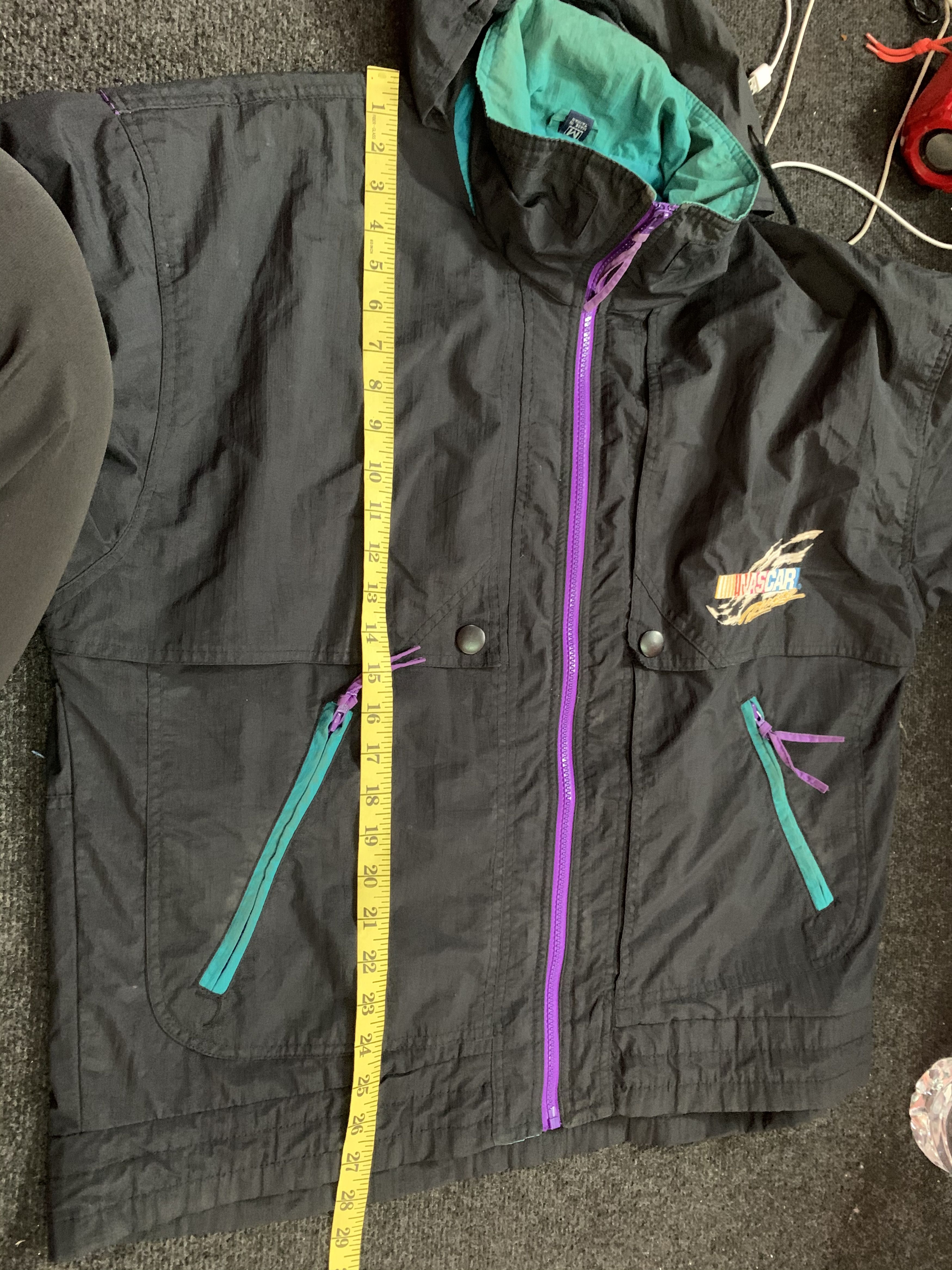 NASCAR 🔥Vintage Swingster Nascar Bomber Style Jacket Size US L / EU 52-54 / 3 - 18 Thumbnail