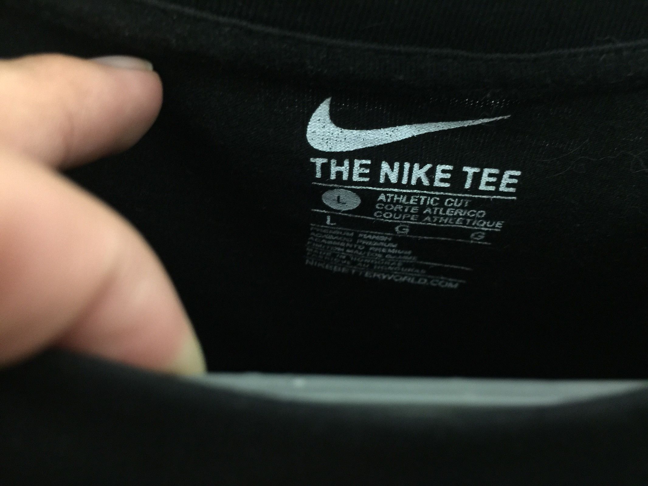 Fragment Design × Nike × Vlone Vlone x Fragment x Nike x The Park ing Ginza  Japan Pop Up Exclusive Black Tee | Grailed