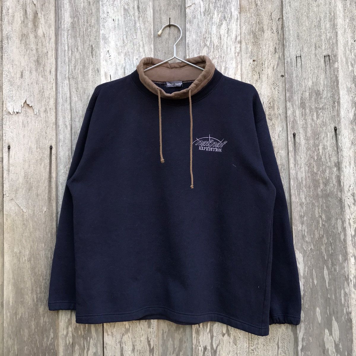 Vintage Vintage Naf Naf Polar Expedition Sweatshirt Big Logo Size US M / EU 48-50 / 2 - 8 Thumbnail