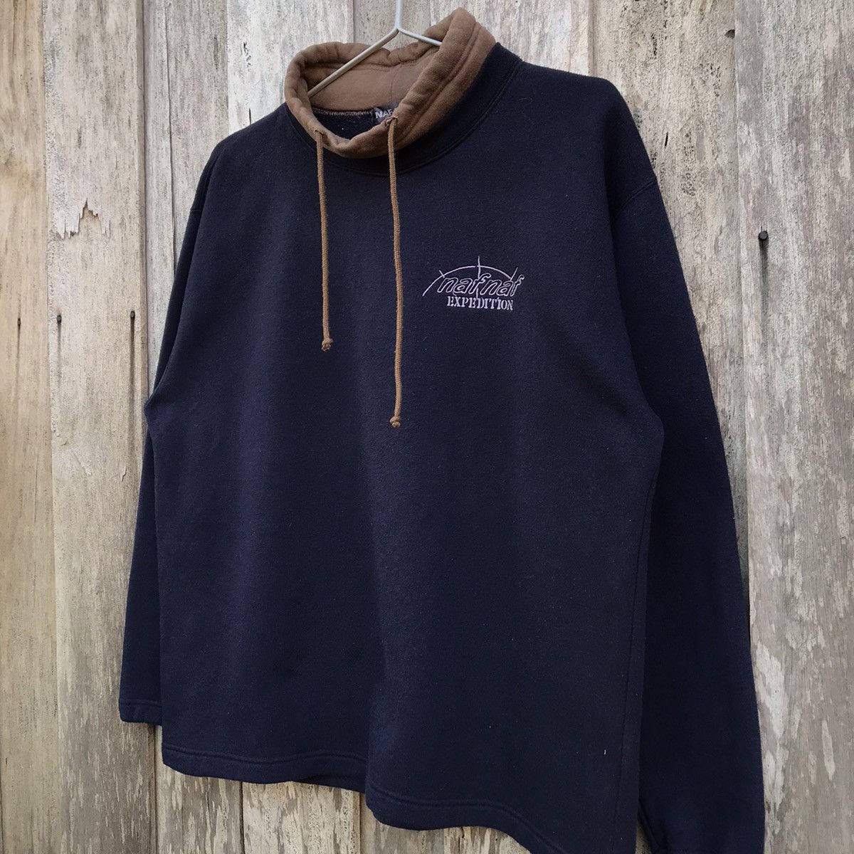 Vintage Vintage Naf Naf Polar Expedition Sweatshirt Big Logo Size US M / EU 48-50 / 2 - 3 Thumbnail