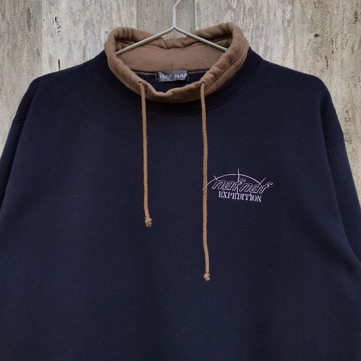 Vintage Vintage Naf Naf Polar Expedition Sweatshirt Big Logo Size US M / EU 48-50 / 2 - 2 Thumbnail