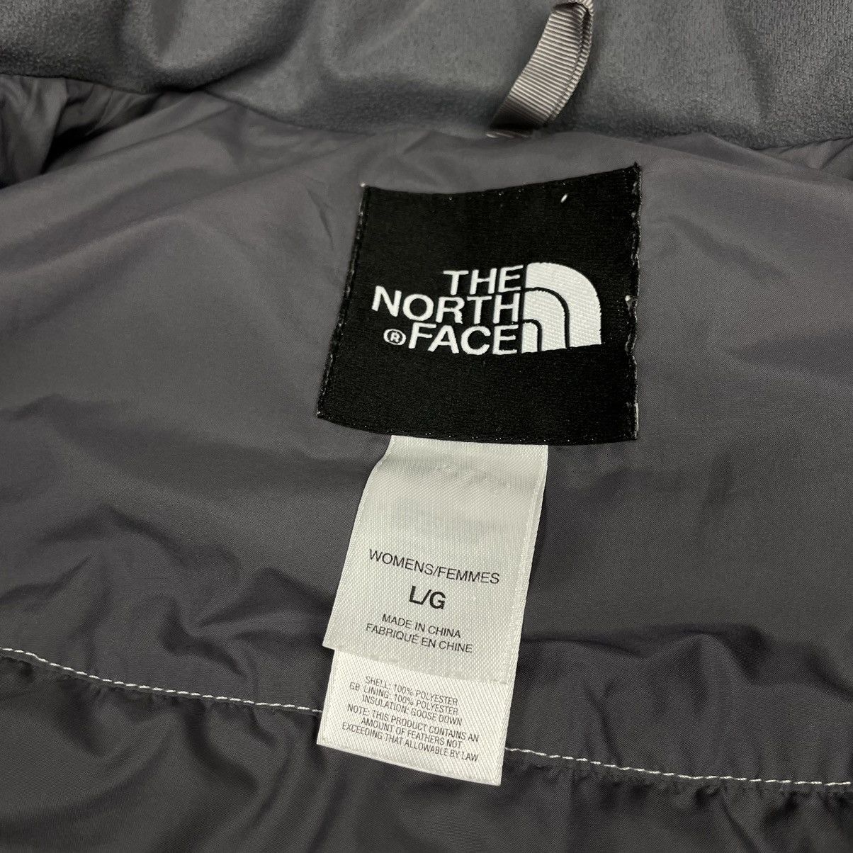 The North Face × Vintage Vintage The North Face Nuptse 550 White Puffer Jacket L Size L / US 10 / IT 46 - 8 Thumbnail