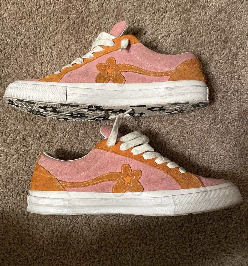 Converse Golf le Fleur x One Star “candy pink” Size US 12 / EU 45 - 2 Thumbnail