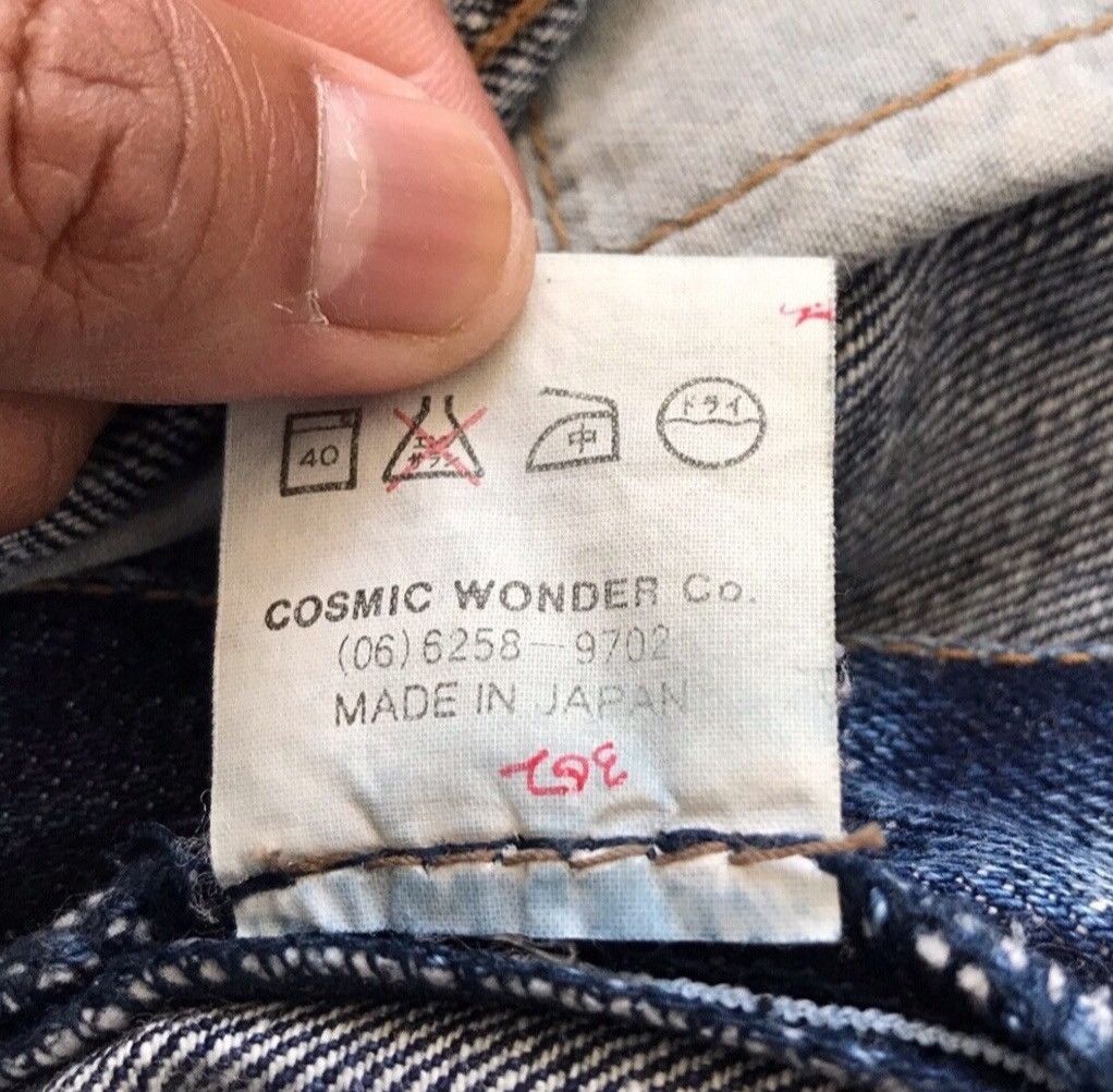 Cosmic Wonder FREEDOM LEAF COSMIC WONDER DISTRESSED JEANS Size US 32 / EU 48 - 8 Thumbnail