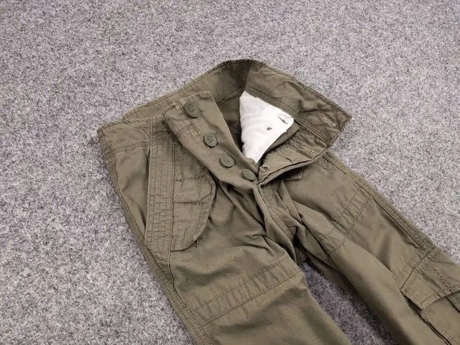 Hysteric Glamour vintage If Six Was Nine style flared Baggy Cargo Pants Y2K Size US 34 / EU 50 - 6 Thumbnail