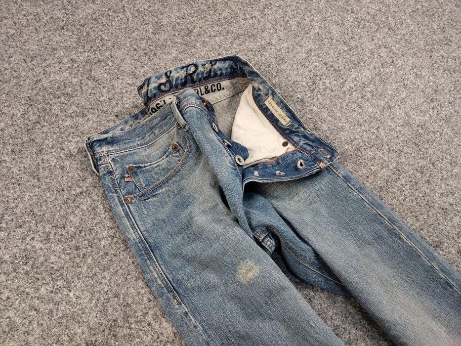 Polo Ralph Lauren Vintage 90s Polo Ralph Lauren Distressed Washed Denim Jeans Size US 31 - 8 Thumbnail