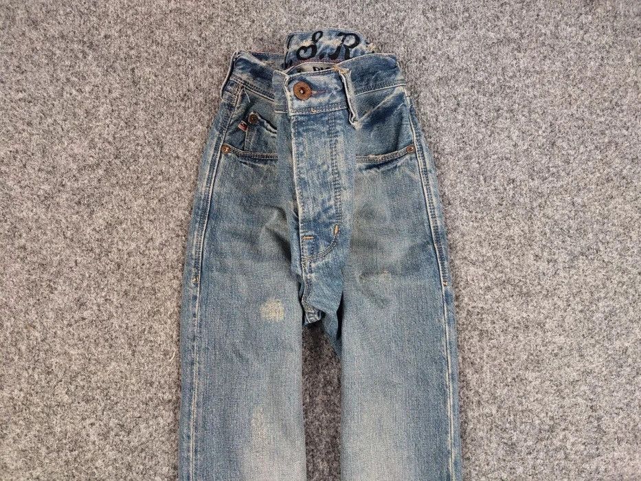 Polo Ralph Lauren Vintage 90s Polo Ralph Lauren Distressed Washed Denim Jeans Size US 31 - 3 Thumbnail