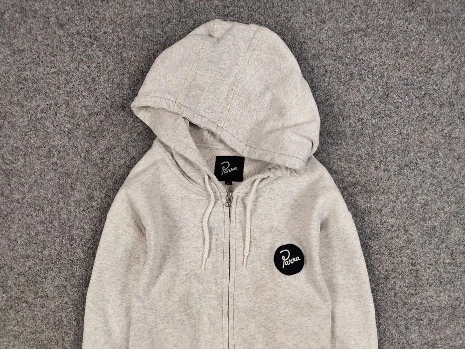 Parra Vintage By Parra Full Zip-up Gray logo Hoodie Size US XL / EU 56 / 4 - 3 Thumbnail