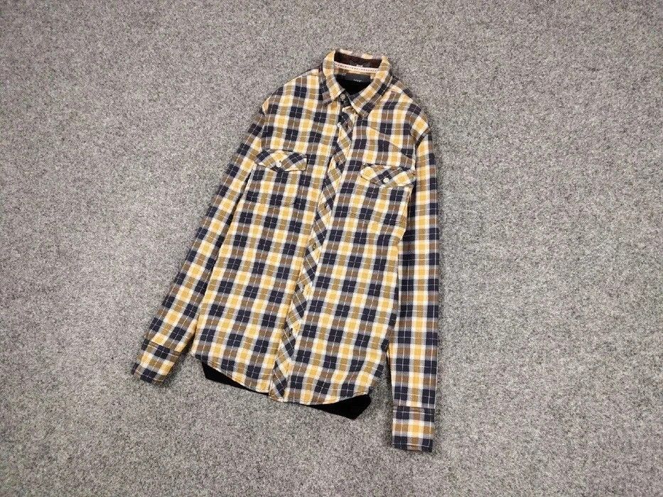 Flannel Vintage Flannel Shirt Travis Scott Style Size US S / EU 44-46 / 1 - 5 Thumbnail