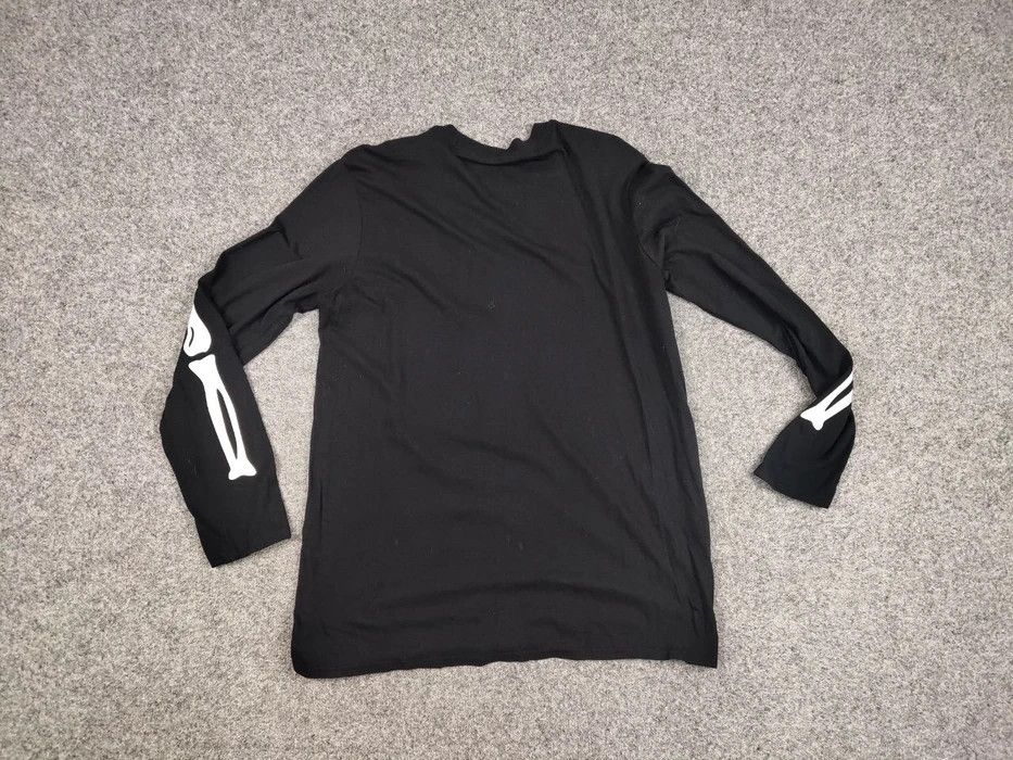 Japanese Brand Vintage 90's Skeleton Print Long Sleeve Black Sweatshirt Size US M / EU 48-50 / 2 - 9 Thumbnail