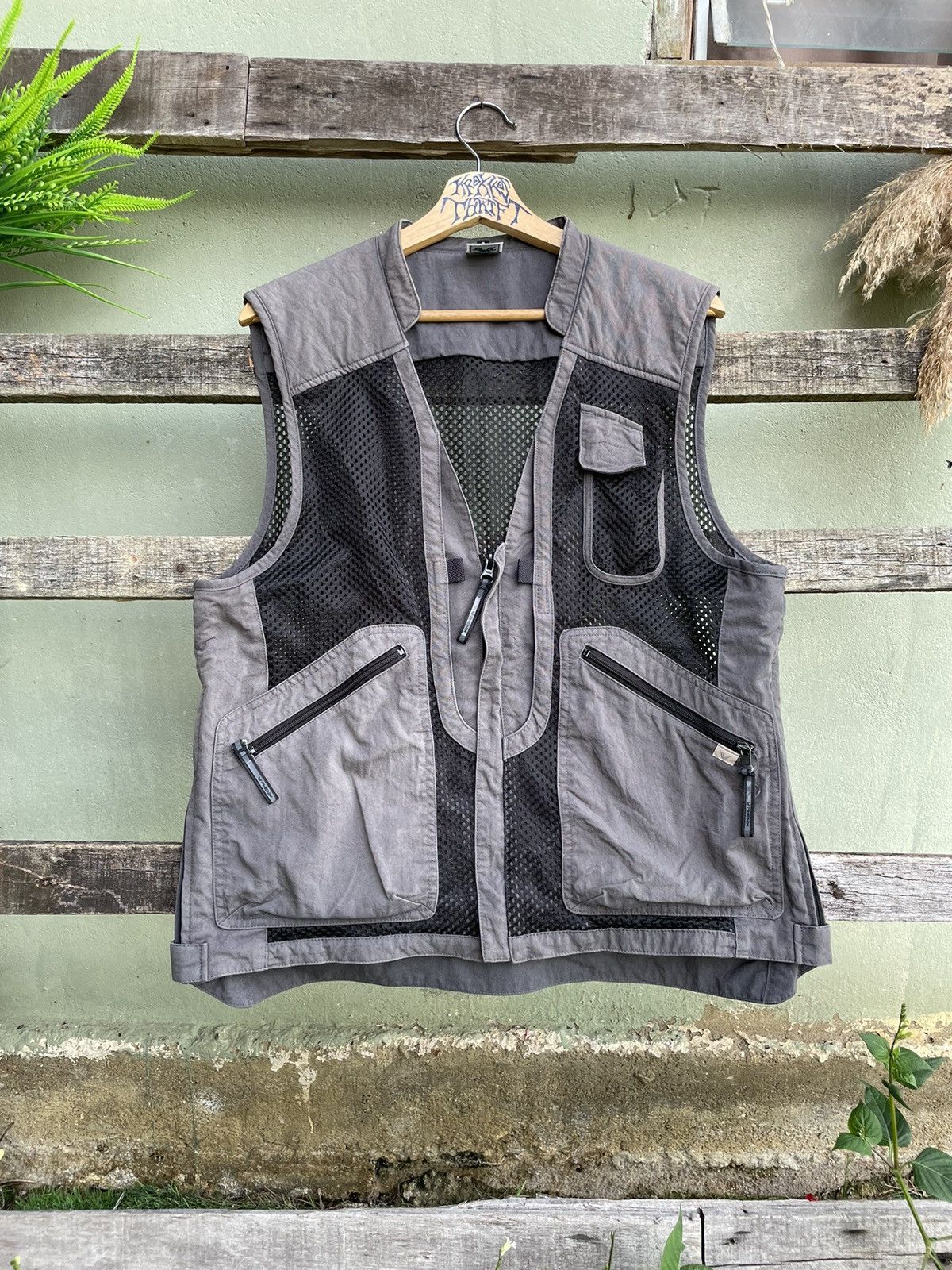 Vintage Phenix Multipocket Zipper Vest