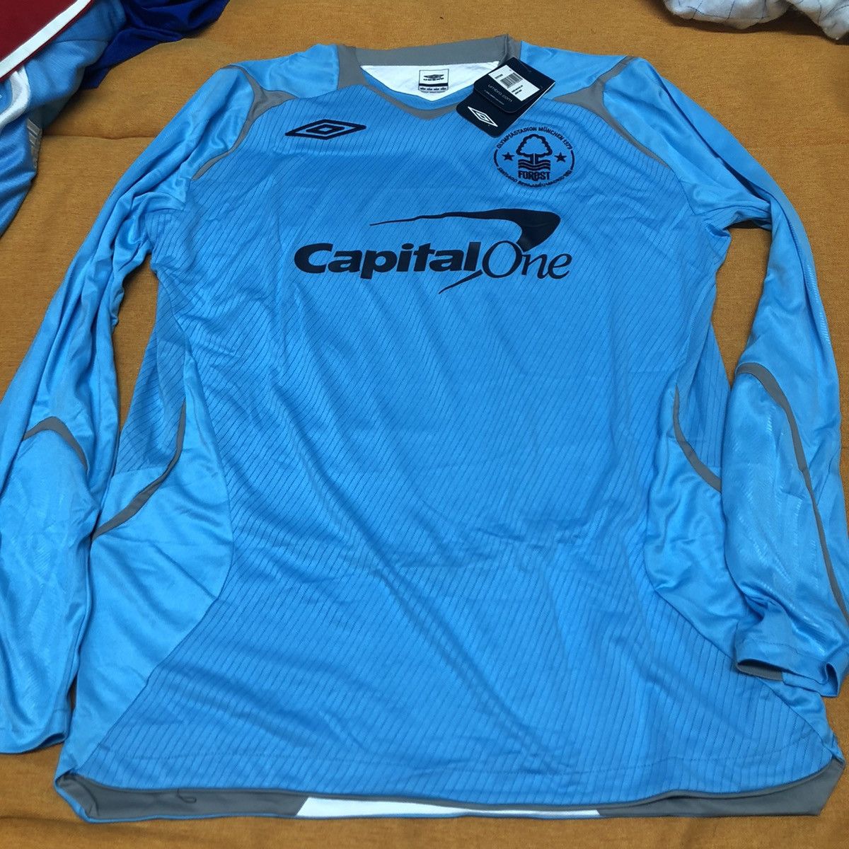 Nottingham forest 08/09 gk goalkeeper shirt (bnwt)