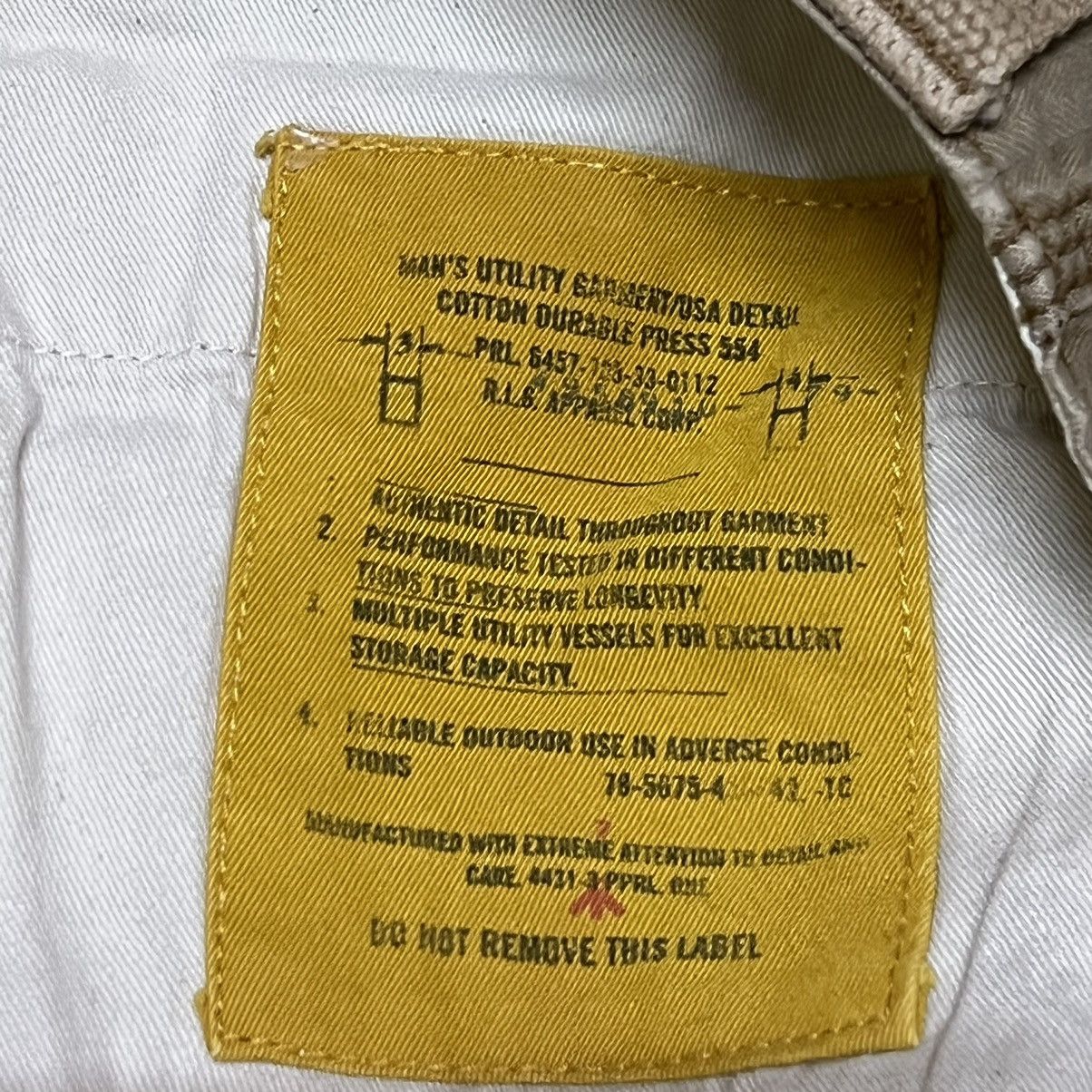 Polo Ralph Lauren Polo Ralph Lauren Multipockets Cargo Pants Size US 34 / EU 50 - 10 Thumbnail