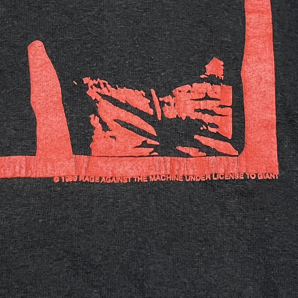 Rage Against The Machine Vintage 1999 Rage Against The Machine RATM Big Logo T Shirt Size US L / EU 52-54 / 3 - 6 Thumbnail