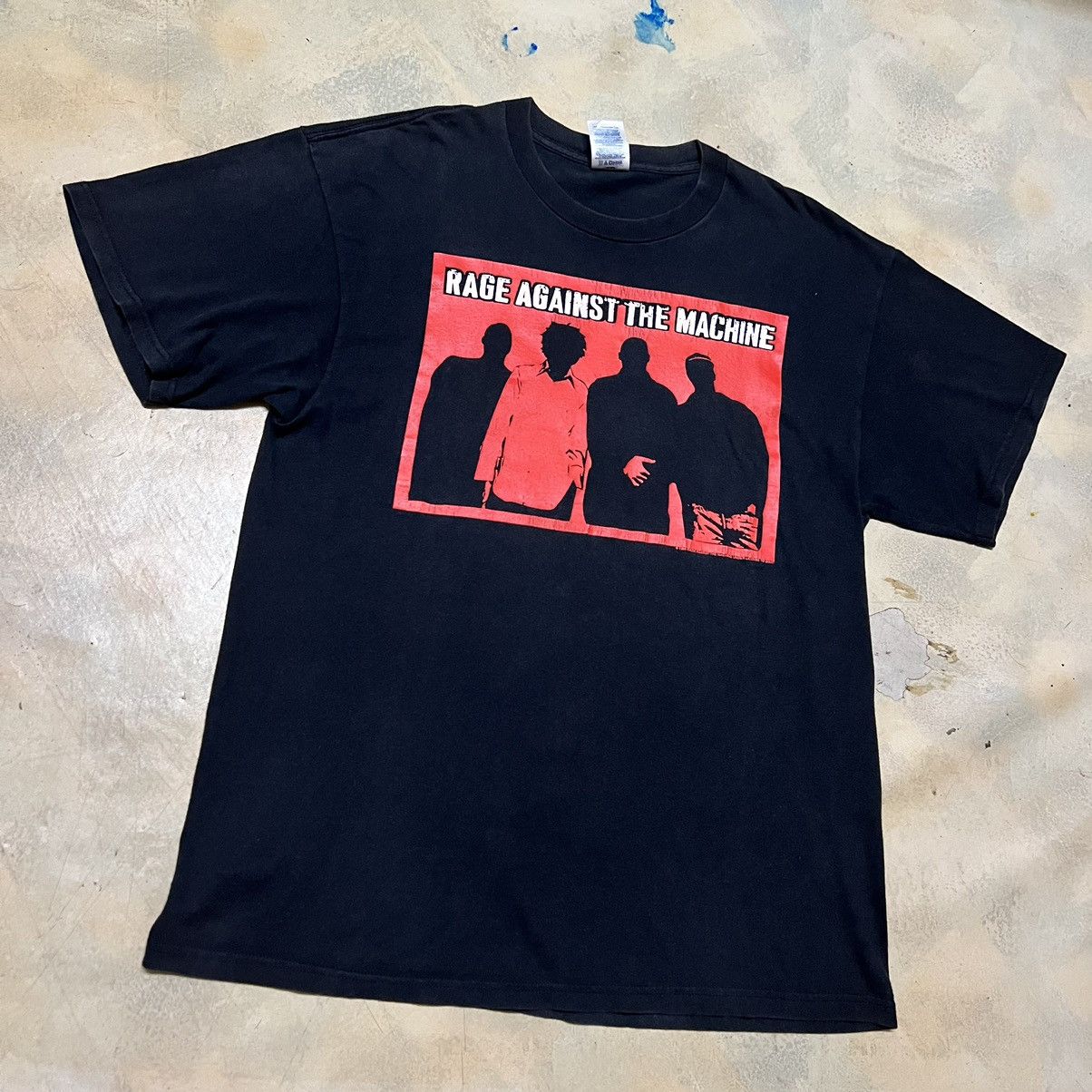 Rage Against The Machine Vintage 1999 Rage Against The Machine RATM Big Logo T Shirt Size US L / EU 52-54 / 3 - 4 Thumbnail