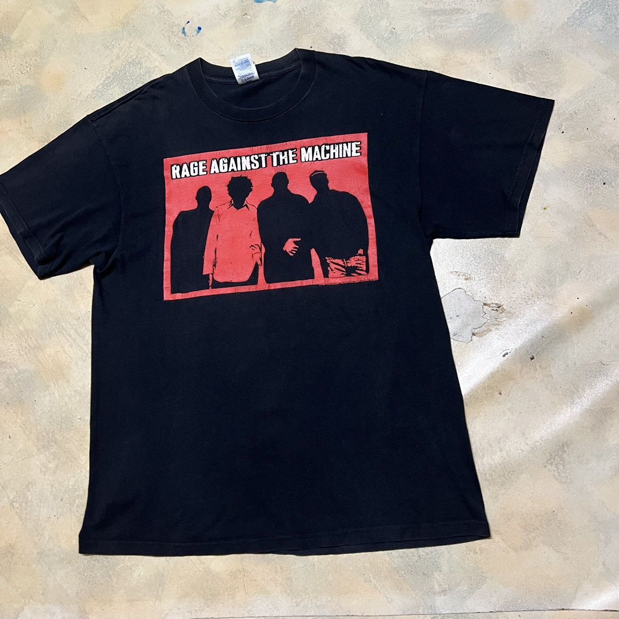 Rage Against The Machine Vintage 1999 Rage Against The Machine RATM Big Logo T Shirt Size US L / EU 52-54 / 3 - 2 Thumbnail