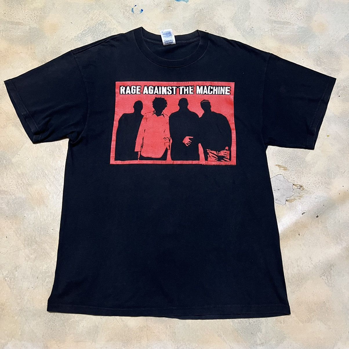 Rage Against The Machine Vintage 1999 Rage Against The Machine RATM Big Logo T Shirt Size US L / EU 52-54 / 3 - 3 Thumbnail
