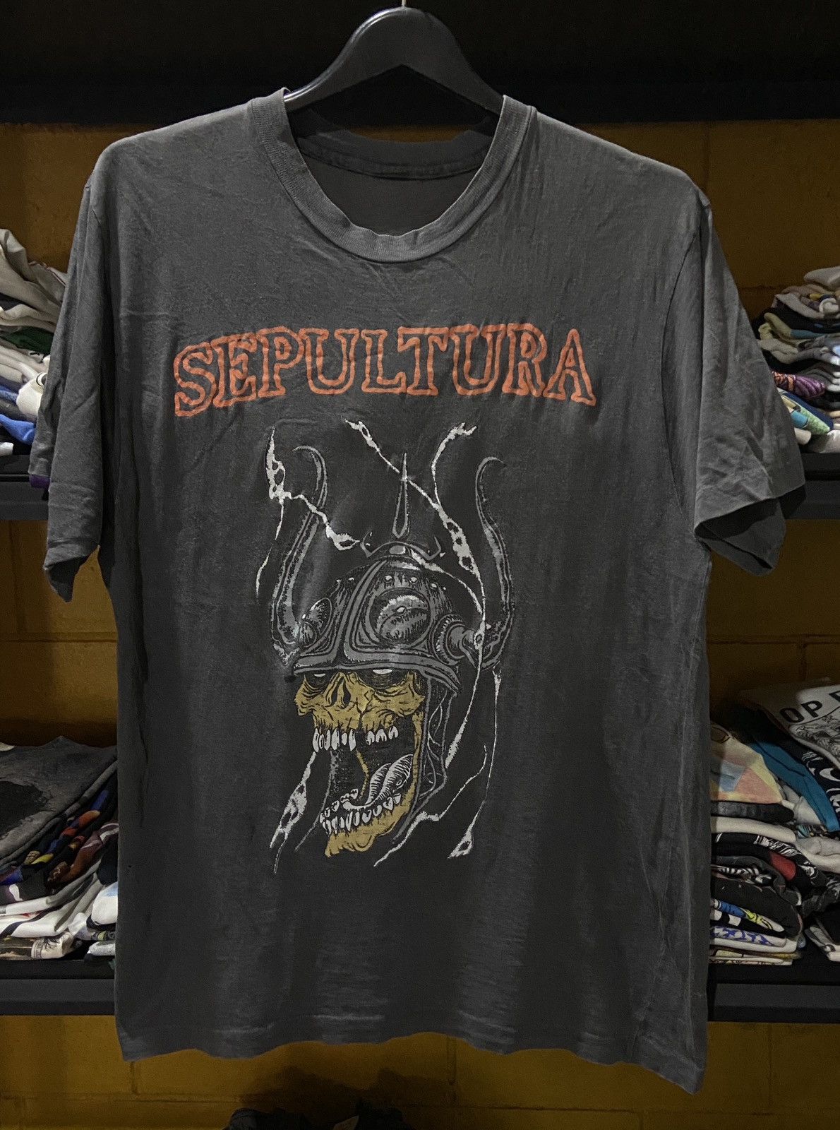 🔥🌎Free Shipping🔥🌍 Vintage 90s SEPULTURA Tour TShirt