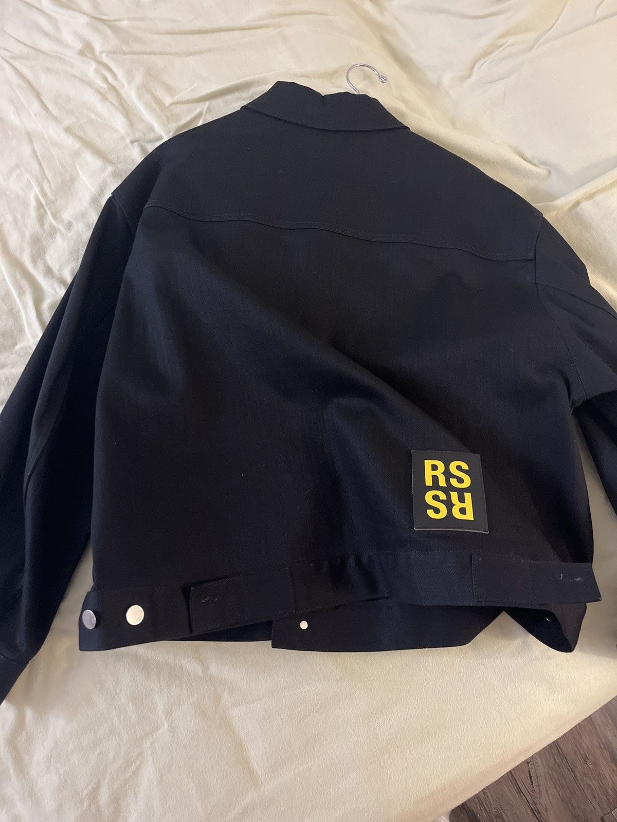 Raf Simons Black denim oversized jacket Size US L / EU 52-54 / 3 - 5 Thumbnail