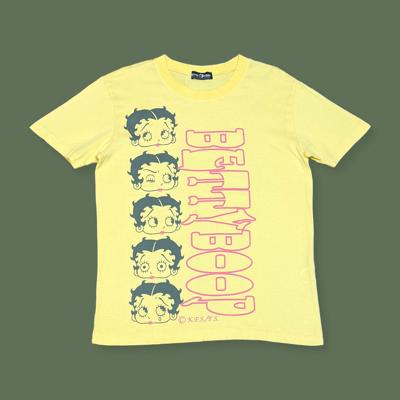 Cartoon Network × Disney × Vintage Vintage Betty Boop Faces Cartoon Classic T shirt Size US M / EU 48-50 / 2 - 1 Thumbnail