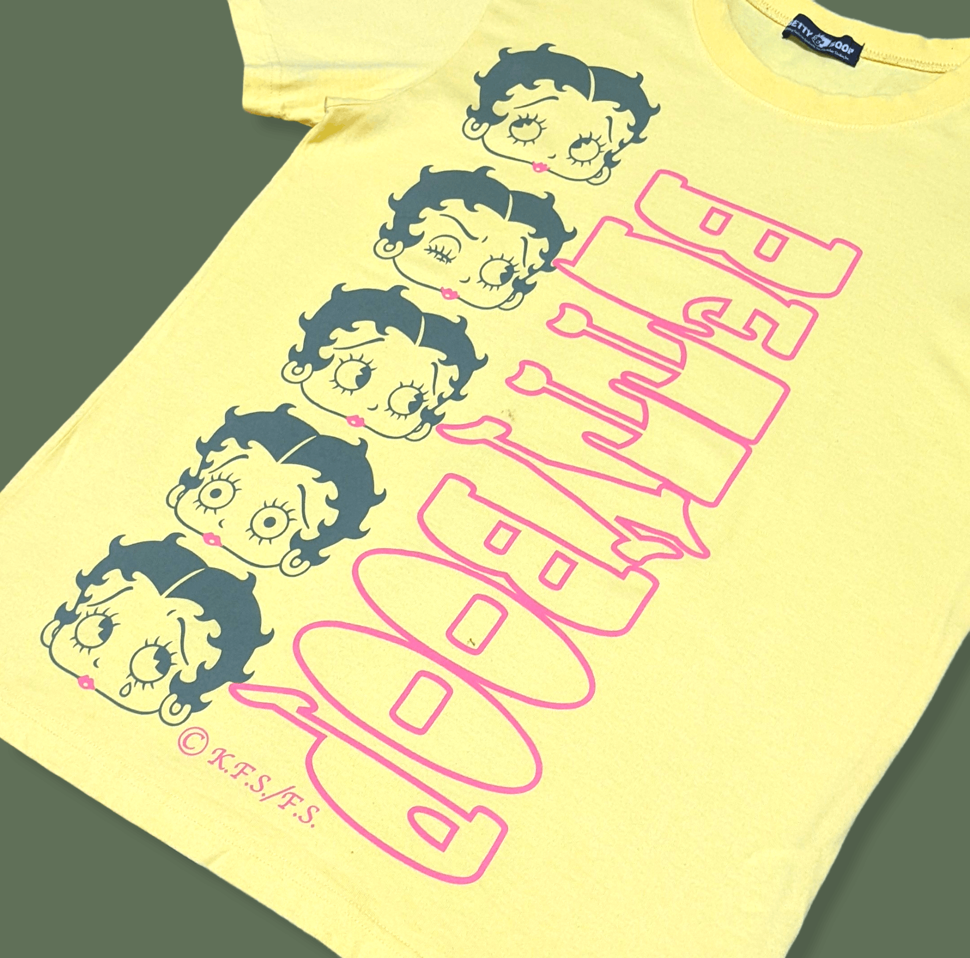 Cartoon Network × Disney × Vintage Vintage Betty Boop Faces Cartoon Classic T shirt Size US M / EU 48-50 / 2 - 3 Thumbnail