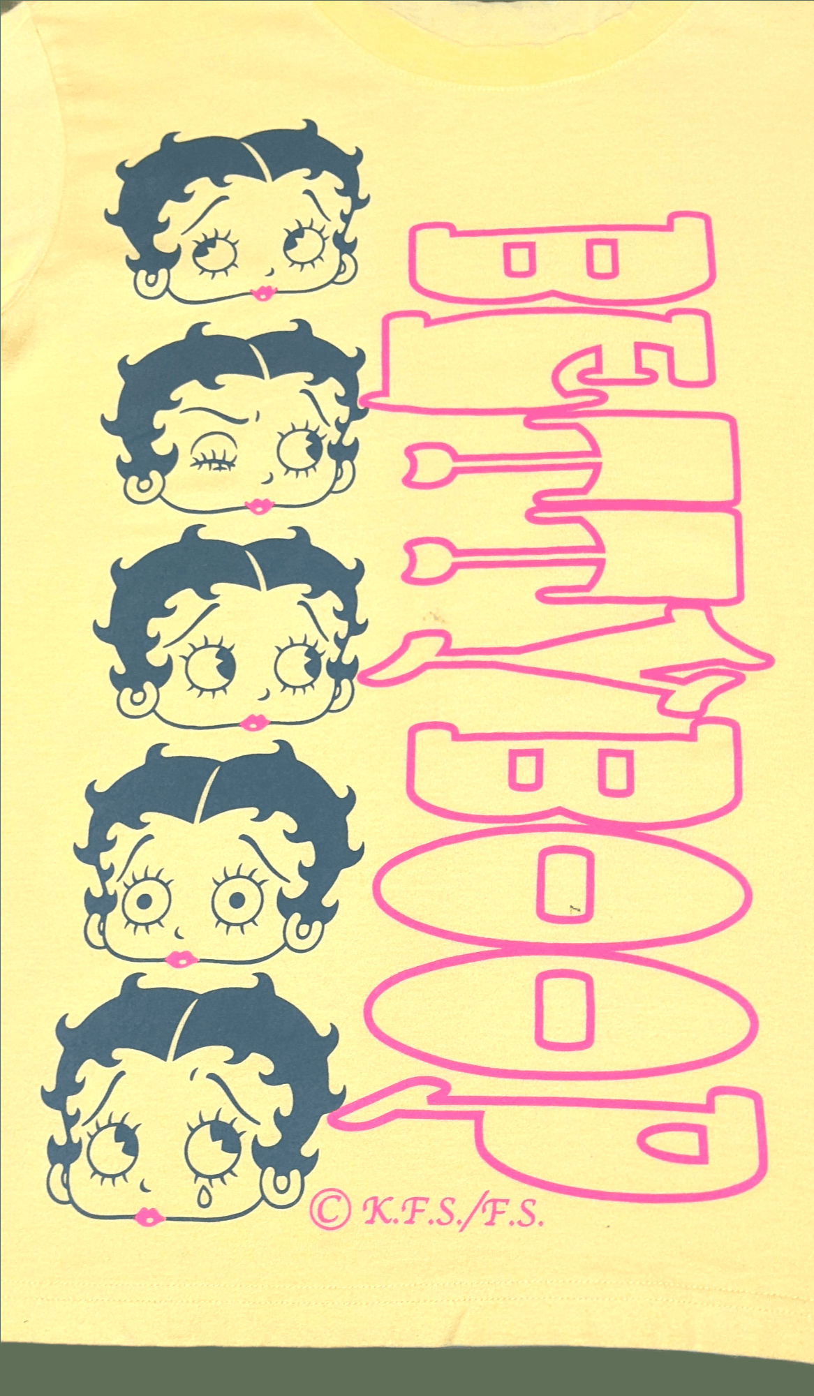 Cartoon Network × Disney × Vintage Vintage Betty Boop Faces Cartoon Classic T shirt Size US M / EU 48-50 / 2 - 4 Thumbnail