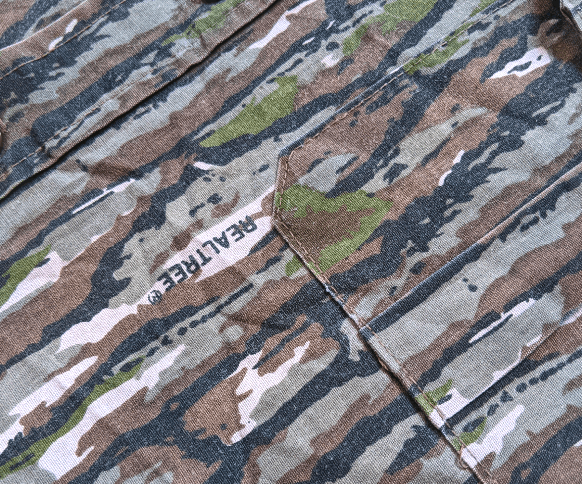 Mossy Oaks × Vintage Vintage 80s Wills USA Real Tree Camo Shirt Size US XL / EU 56 / 4 - 5 Thumbnail