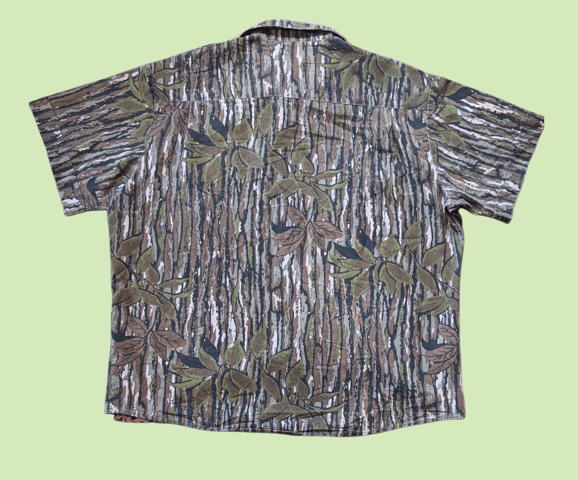 Mossy Oaks × Vintage Vintage 80s Wills USA Real Tree Camo Shirt Size US XL / EU 56 / 4 - 2 Thumbnail
